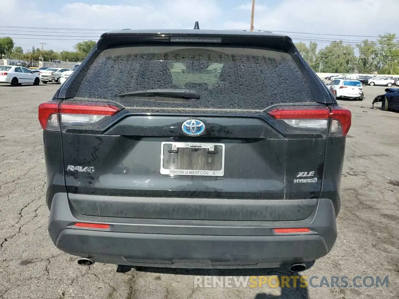 6 Фотография поврежденного автомобиля JTMRWRFVXLD544418 TOYOTA RAV4 2020