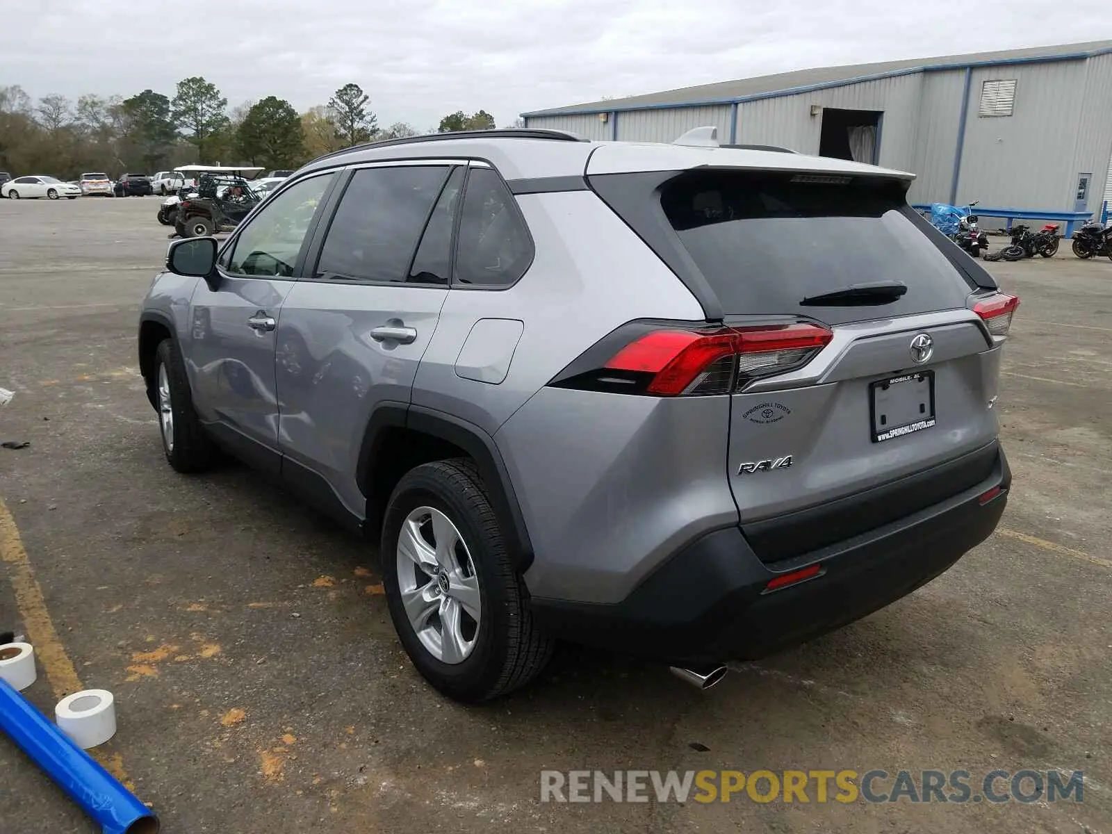 3 Photograph of a damaged car JTMW1RFV1LD047257 TOYOTA RAV4 2020