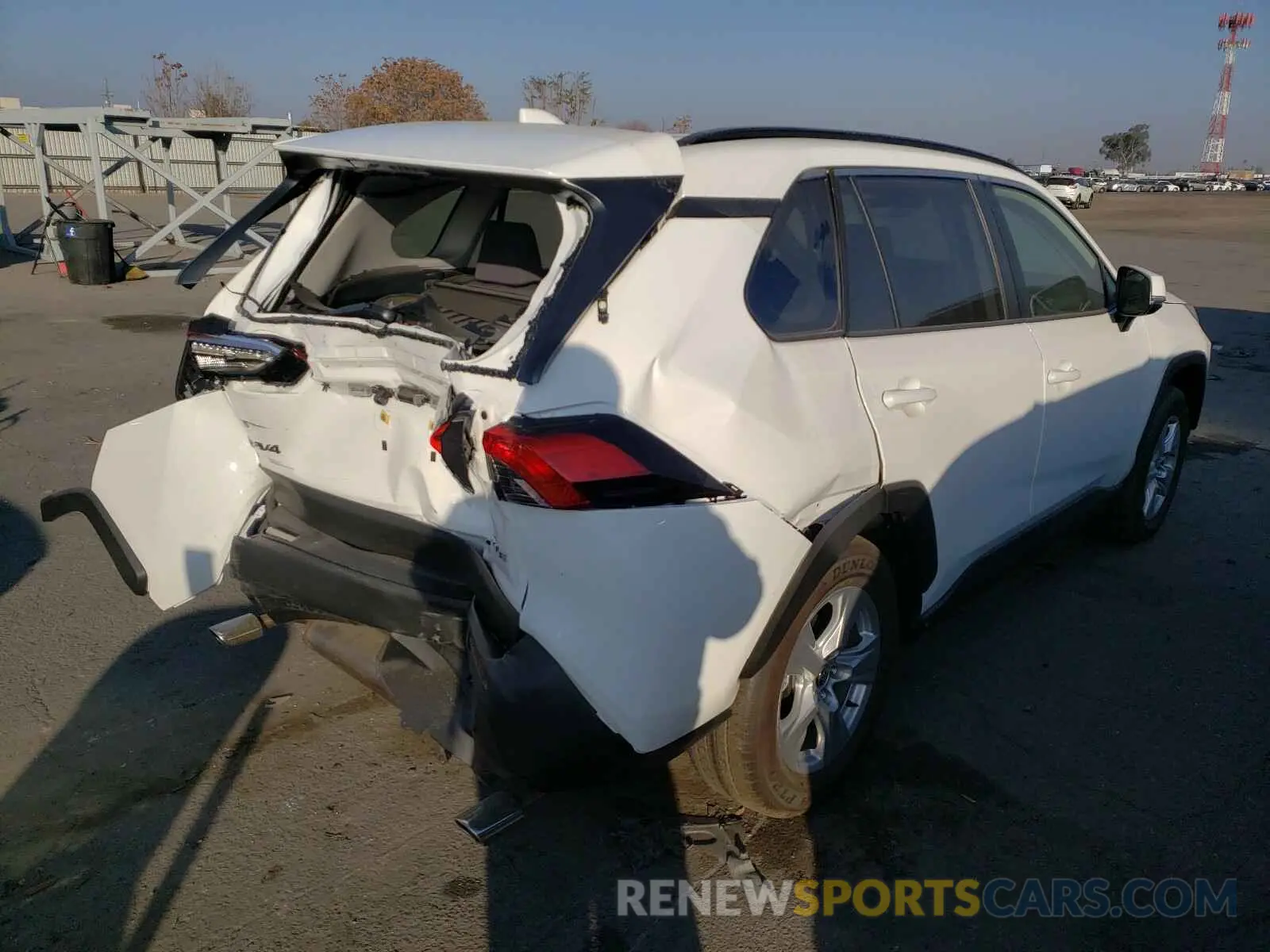 4 Photograph of a damaged car JTMW1RFV3LD057353 TOYOTA RAV4 2020