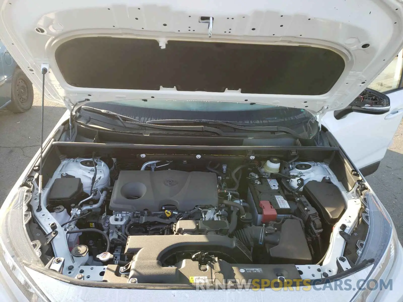 7 Photograph of a damaged car JTMW1RFV3LD057353 TOYOTA RAV4 2020