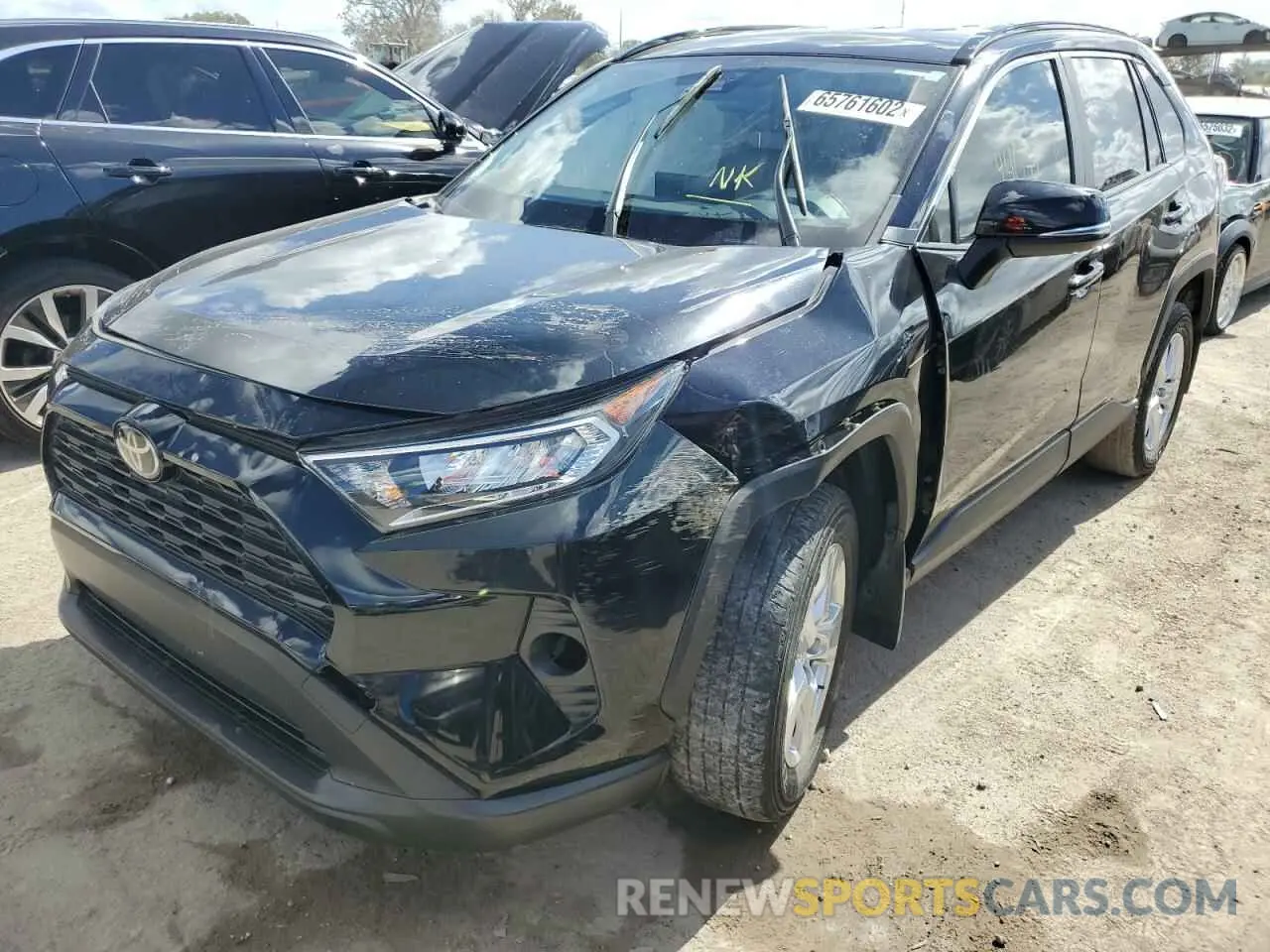 2 Фотография поврежденного автомобиля JTMW1RFV4LD049391 TOYOTA RAV4 2020