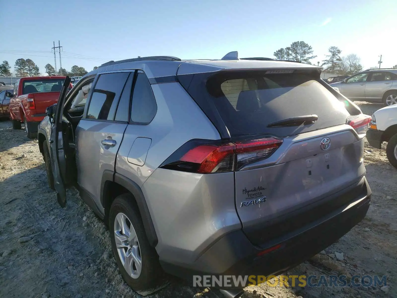 3 Photograph of a damaged car JTMW1RFV5LD519265 TOYOTA RAV4 2020