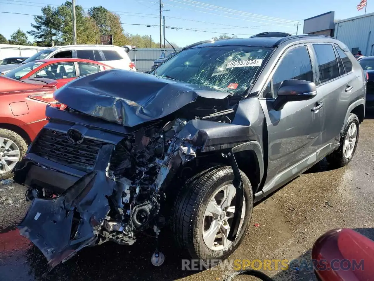 1 Фотография поврежденного автомобиля JTMW1RFV6LD043320 TOYOTA RAV4 2020