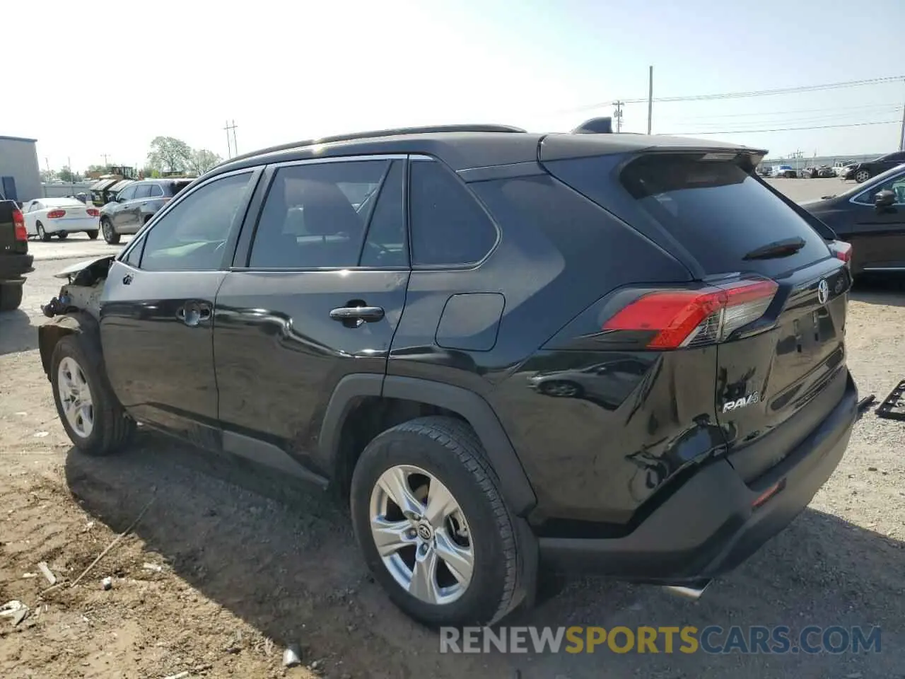 2 Photograph of a damaged car JTMW1RFV7LD053158 TOYOTA RAV4 2020