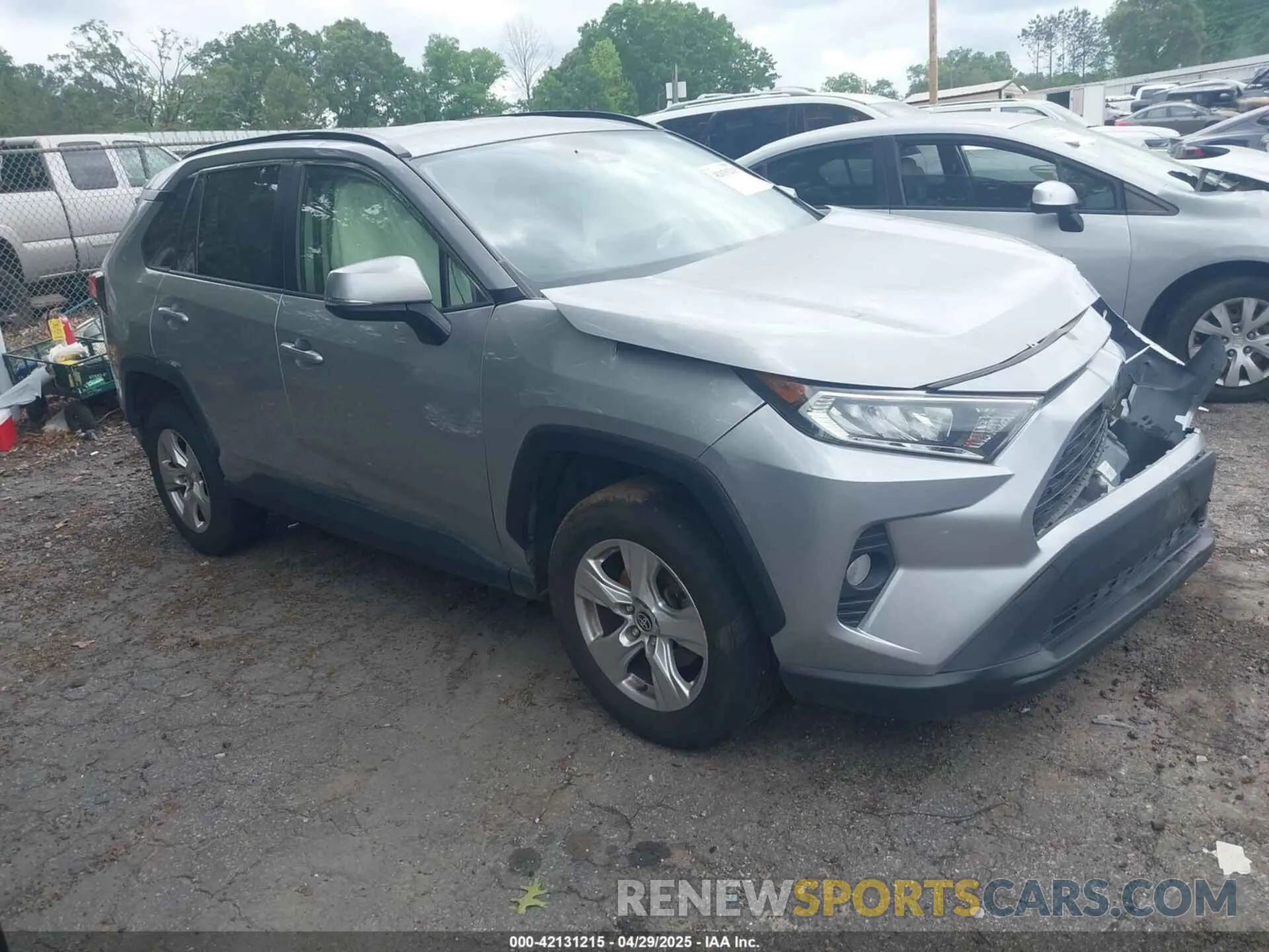 1 Фотография поврежденного автомобиля JTMW1RFV7LJ018413 TOYOTA RAV4 2020