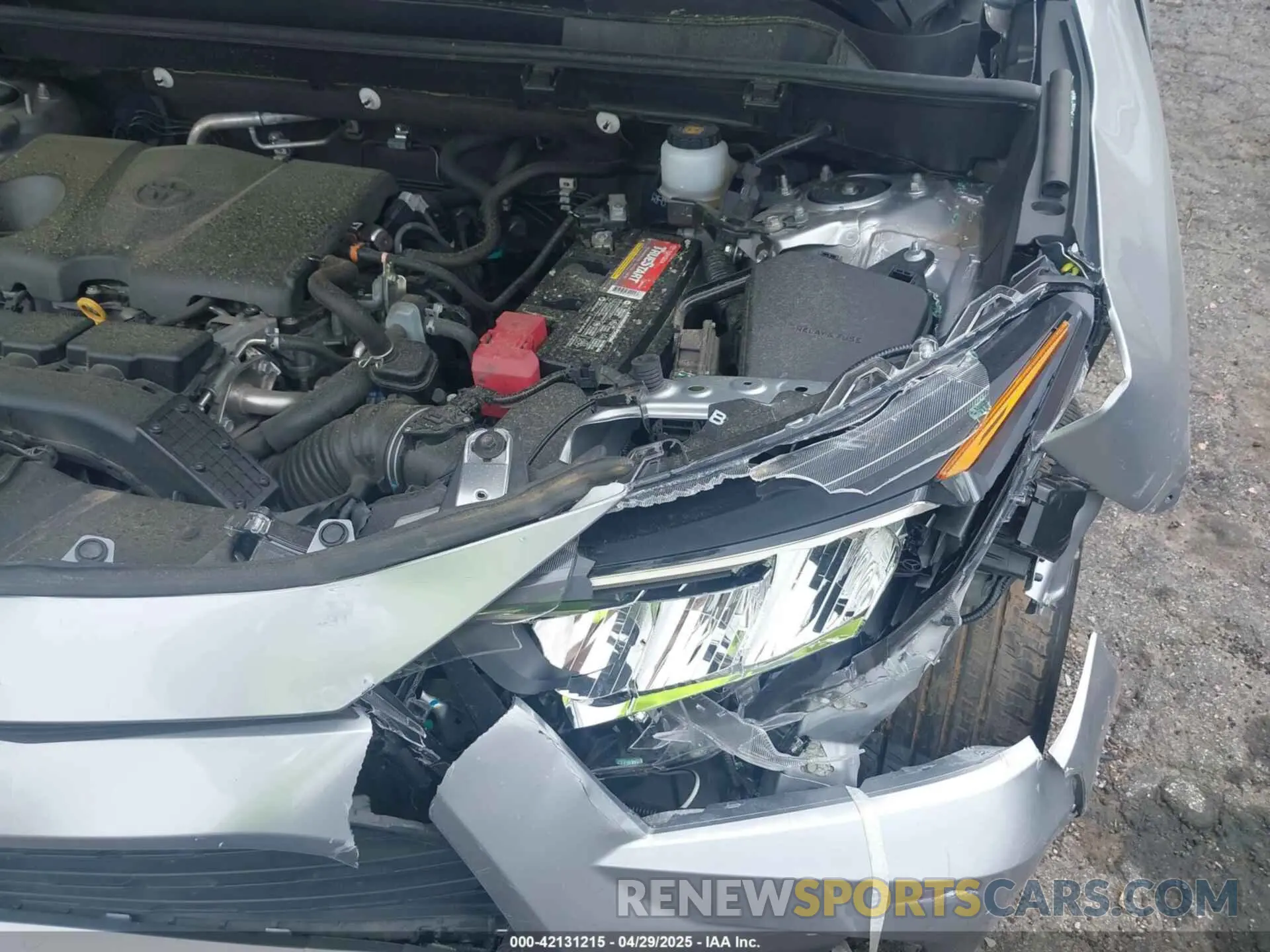 6 Фотография поврежденного автомобиля JTMW1RFV7LJ018413 TOYOTA RAV4 2020