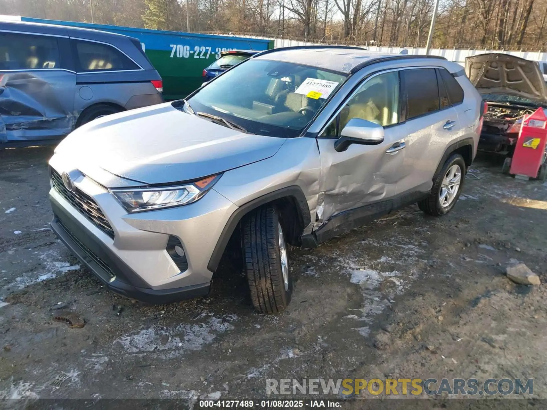 2 Фотография поврежденного автомобиля JTMW1RFV8LJ019070 TOYOTA RAV4 2020