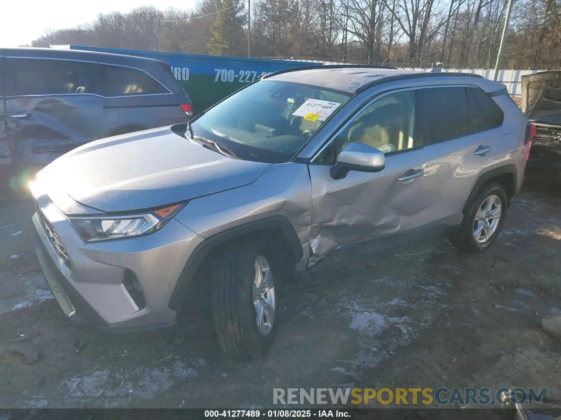 6 Фотография поврежденного автомобиля JTMW1RFV8LJ019070 TOYOTA RAV4 2020