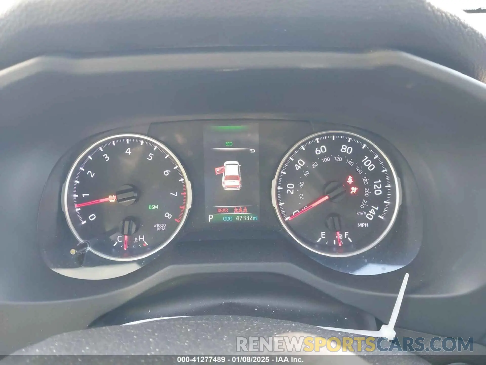 7 Фотография поврежденного автомобиля JTMW1RFV8LJ019070 TOYOTA RAV4 2020