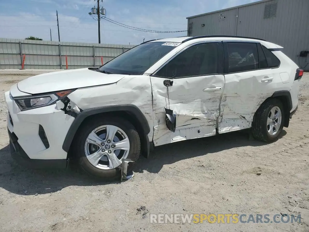 1 Фотография поврежденного автомобиля JTMW1RFV9LD050133 TOYOTA RAV4 2020