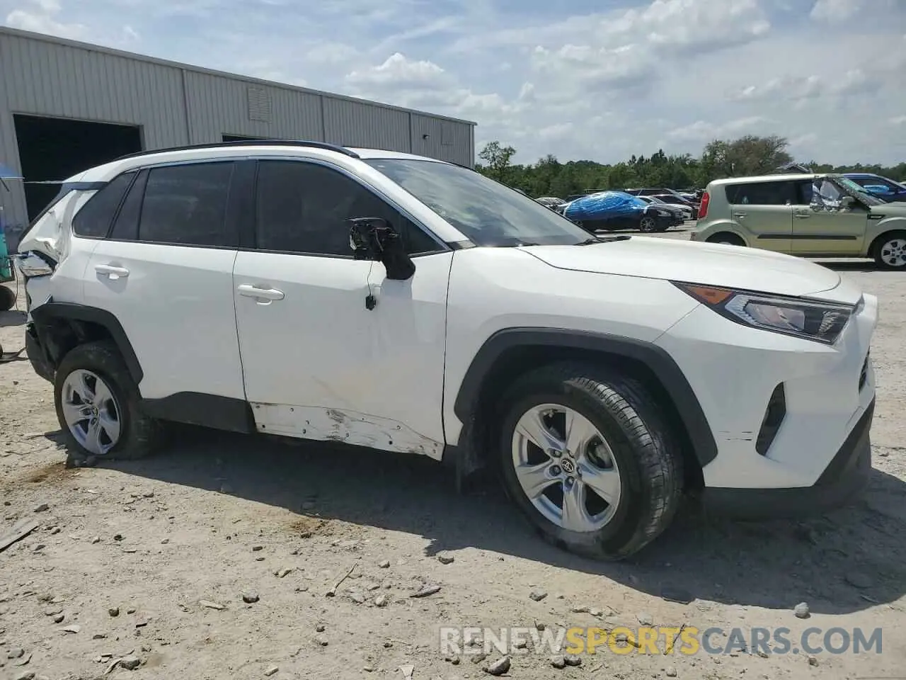 4 Фотография поврежденного автомобиля JTMW1RFV9LD050133 TOYOTA RAV4 2020