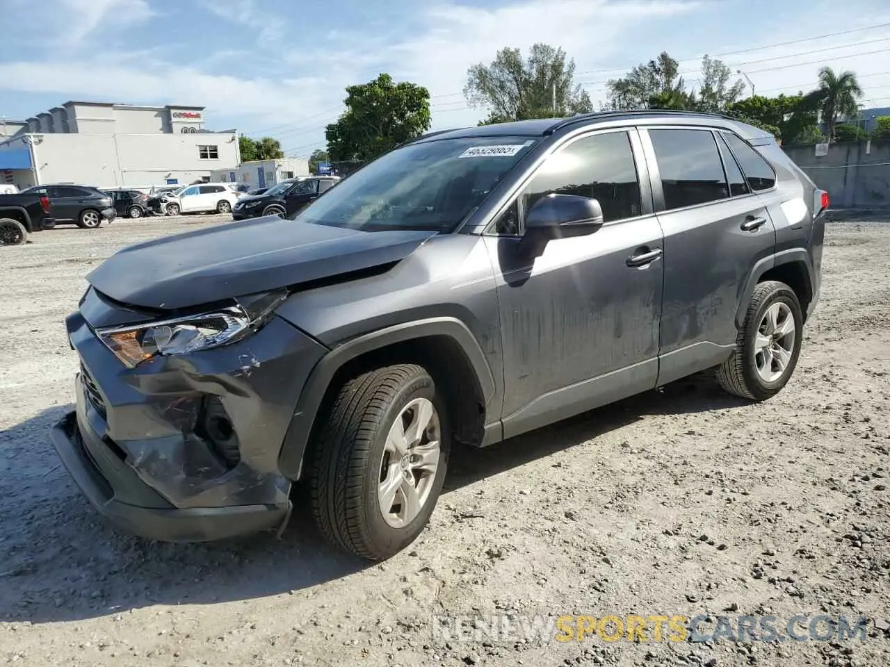 1 Фотография поврежденного автомобиля JTMW1RFVXLD045054 TOYOTA RAV4 2020