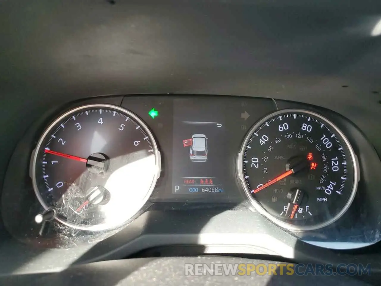 9 Фотография поврежденного автомобиля JTMW1RFVXLD045054 TOYOTA RAV4 2020