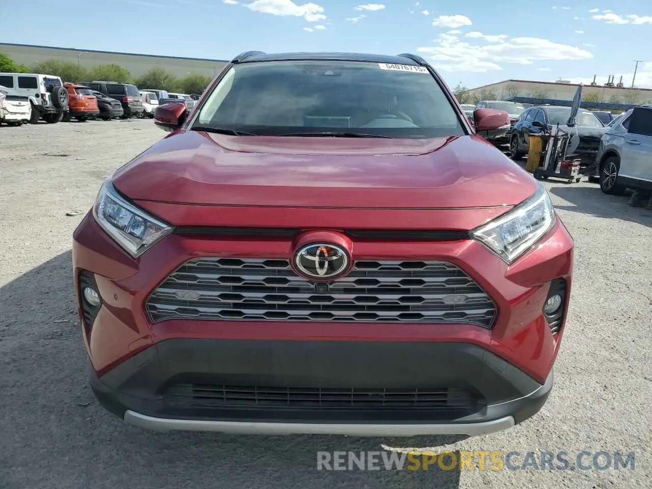 5 Фотография поврежденного автомобиля JTMY1RFV0LD522244 TOYOTA RAV4 2020