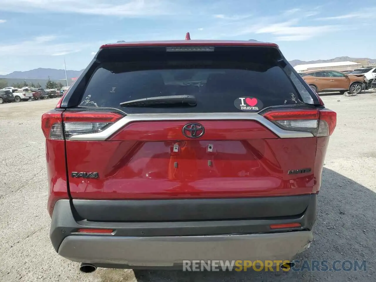 6 Фотография поврежденного автомобиля JTMY1RFV0LD522244 TOYOTA RAV4 2020