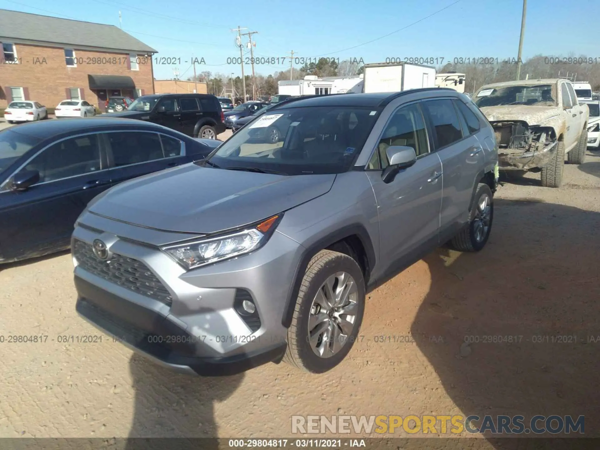 2 Photograph of a damaged car JTMY1RFV2LD521614 TOYOTA RAV4 2020