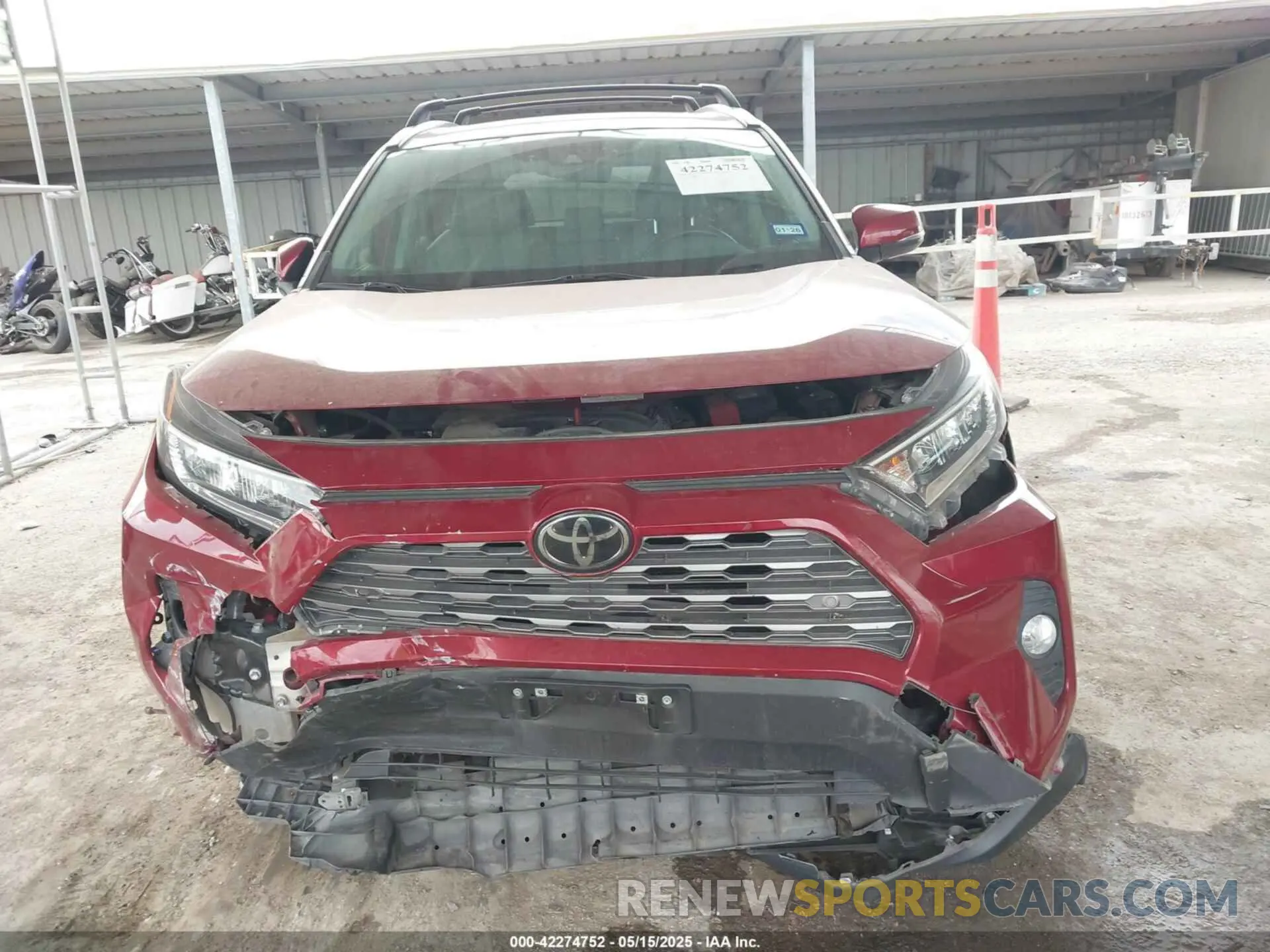 13 Фотография поврежденного автомобиля JTMY1RFV4LD047729 TOYOTA RAV4 2020