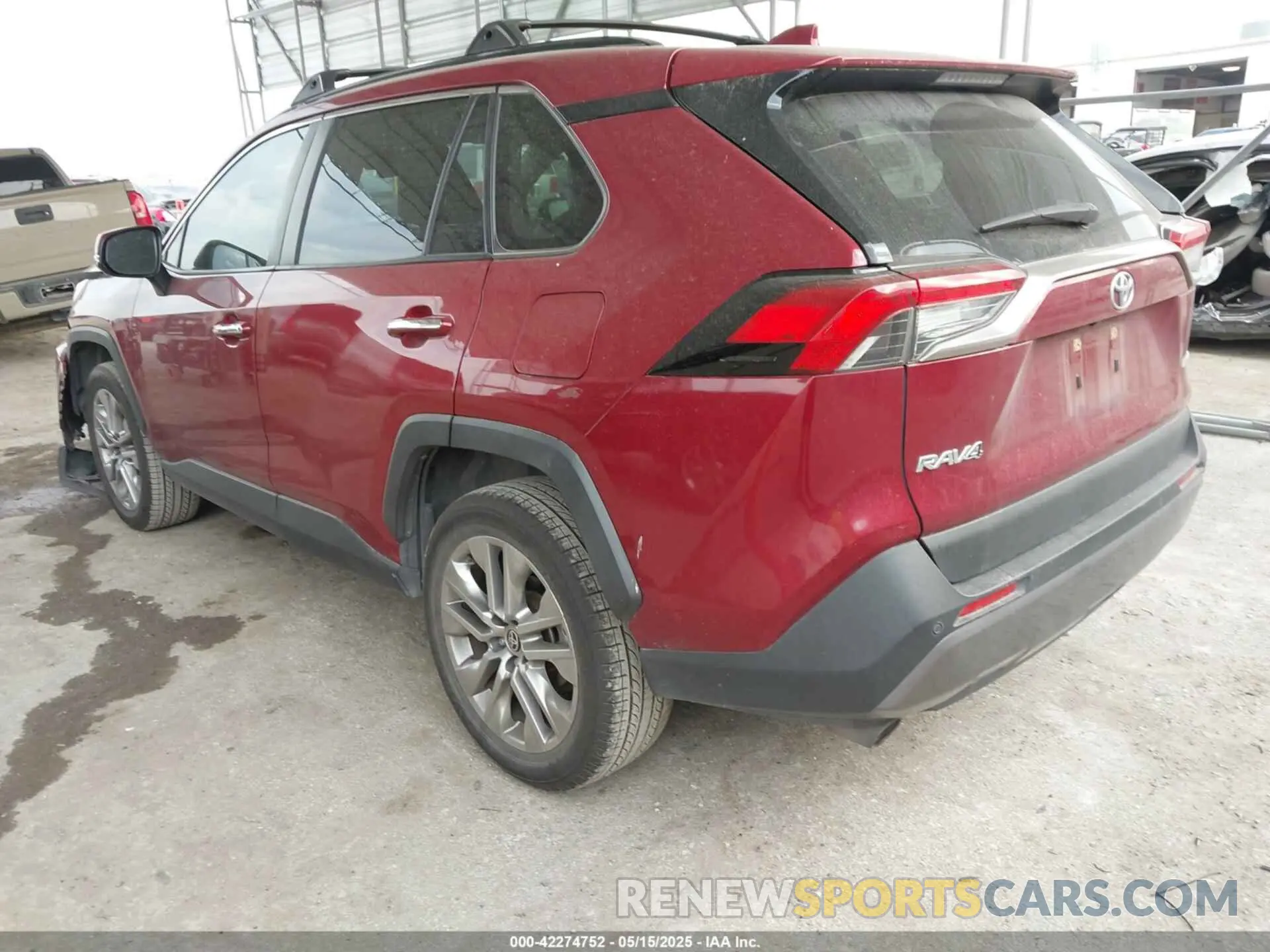3 Фотография поврежденного автомобиля JTMY1RFV4LD047729 TOYOTA RAV4 2020