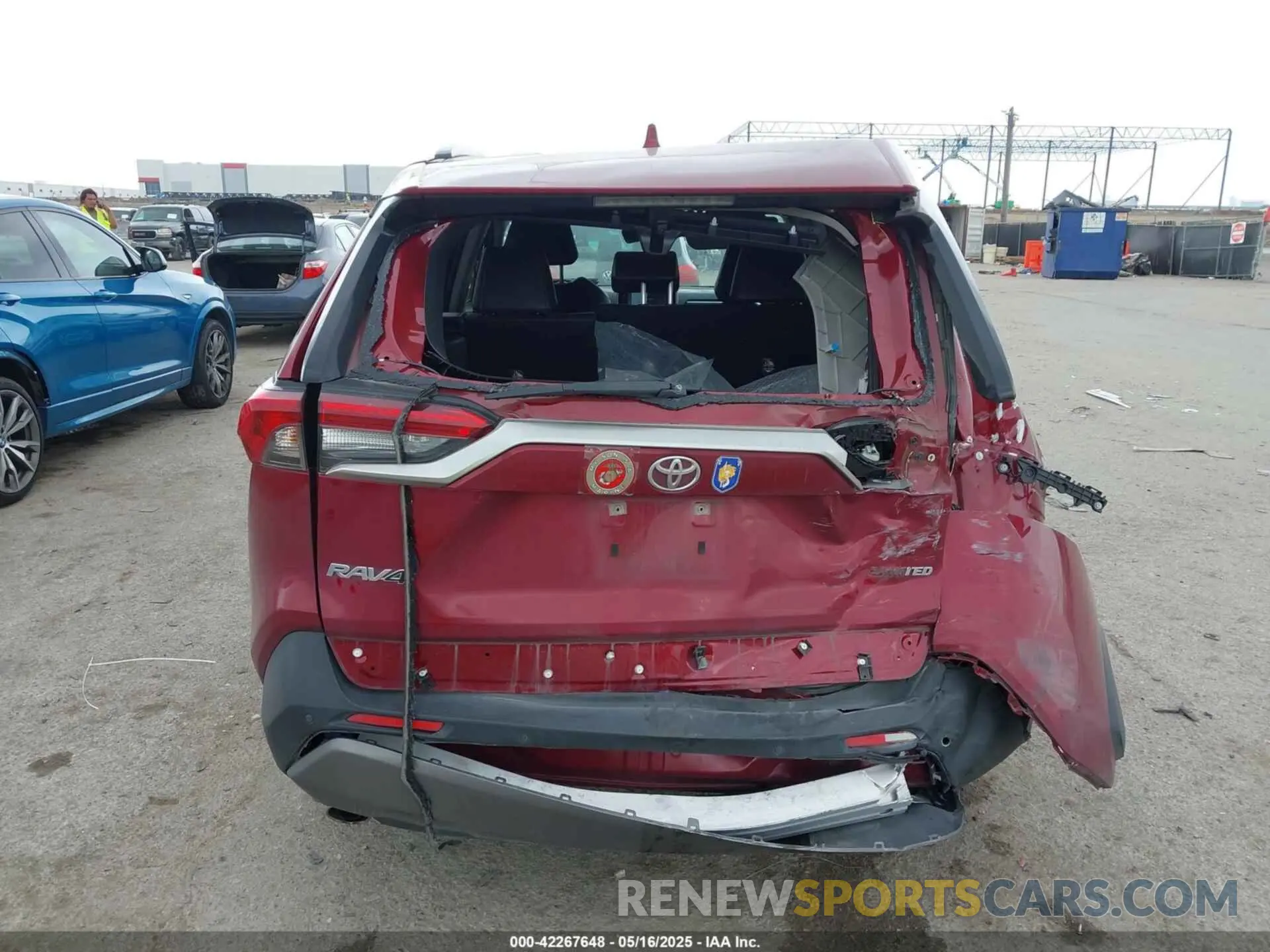16 Фотография поврежденного автомобиля JTMY1RFV5LD518965 TOYOTA RAV4 2020