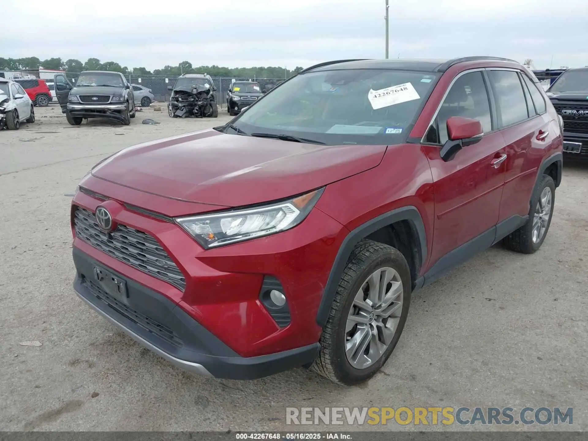 2 Фотография поврежденного автомобиля JTMY1RFV5LD518965 TOYOTA RAV4 2020