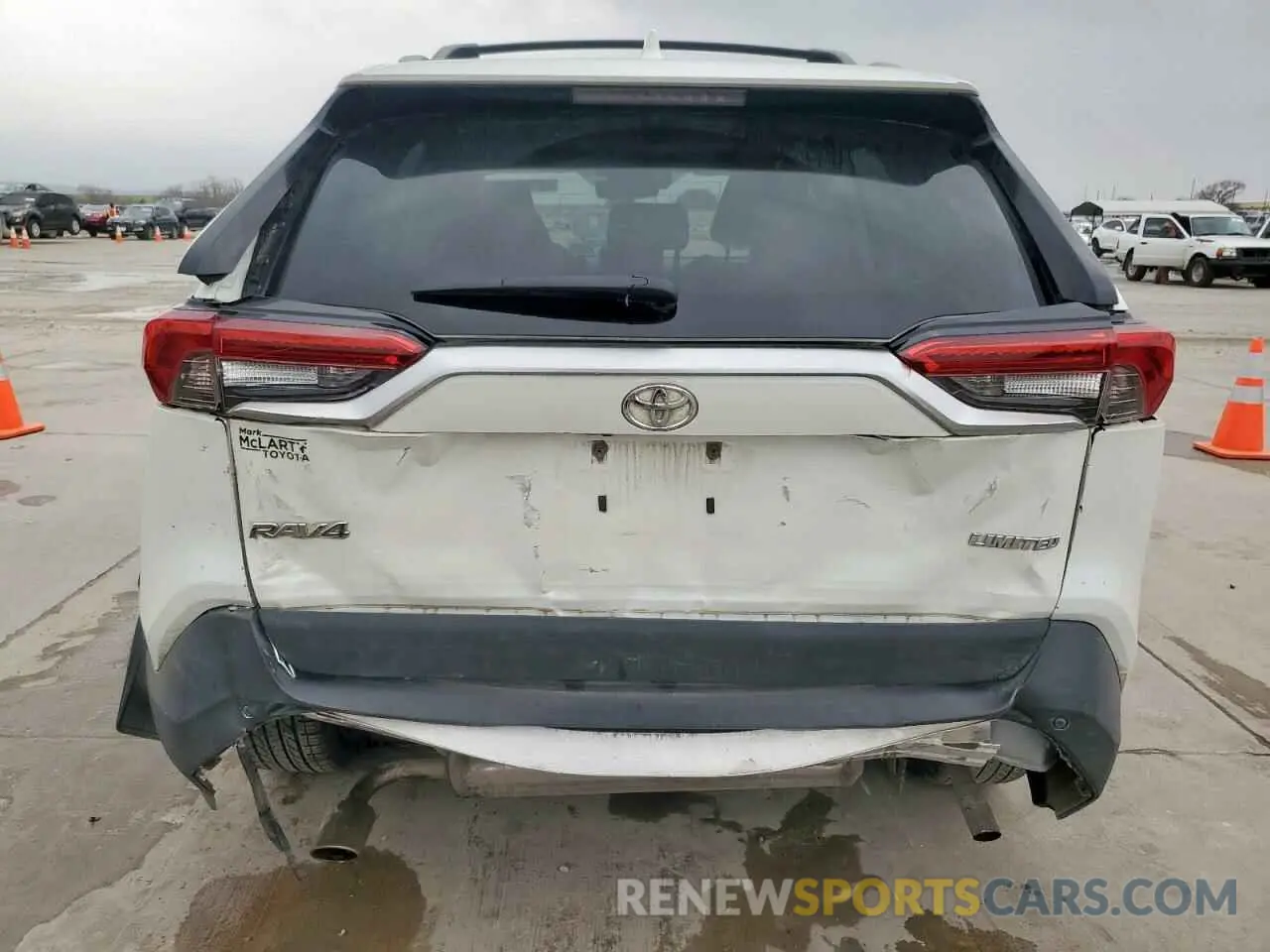 6 Фотография поврежденного автомобиля JTMY1RFV5LD520103 TOYOTA RAV4 2020