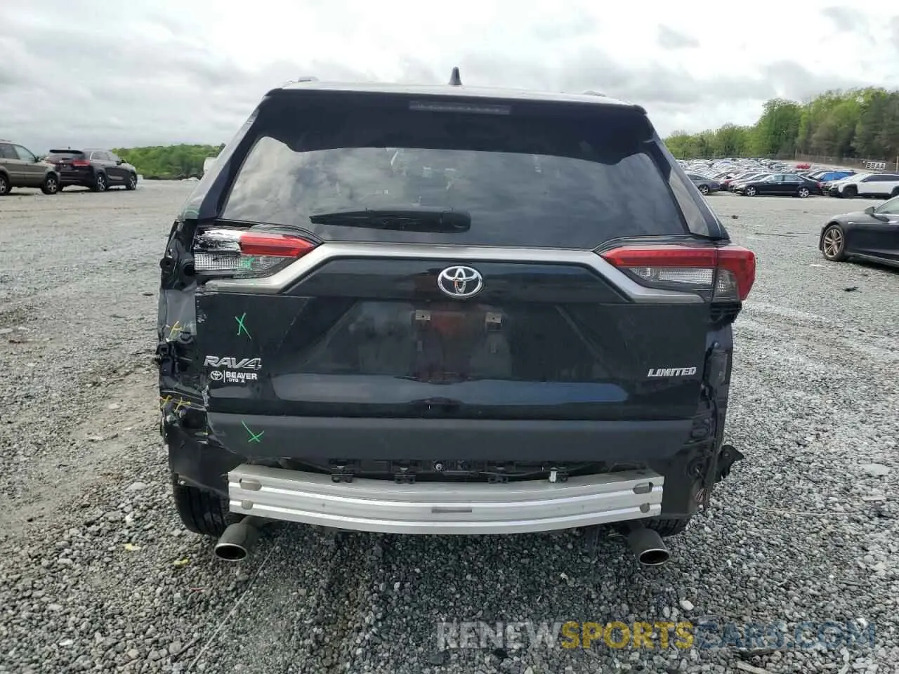 6 Photograph of a damaged car JTMY1RFV7LD518224 TOYOTA RAV4 2020