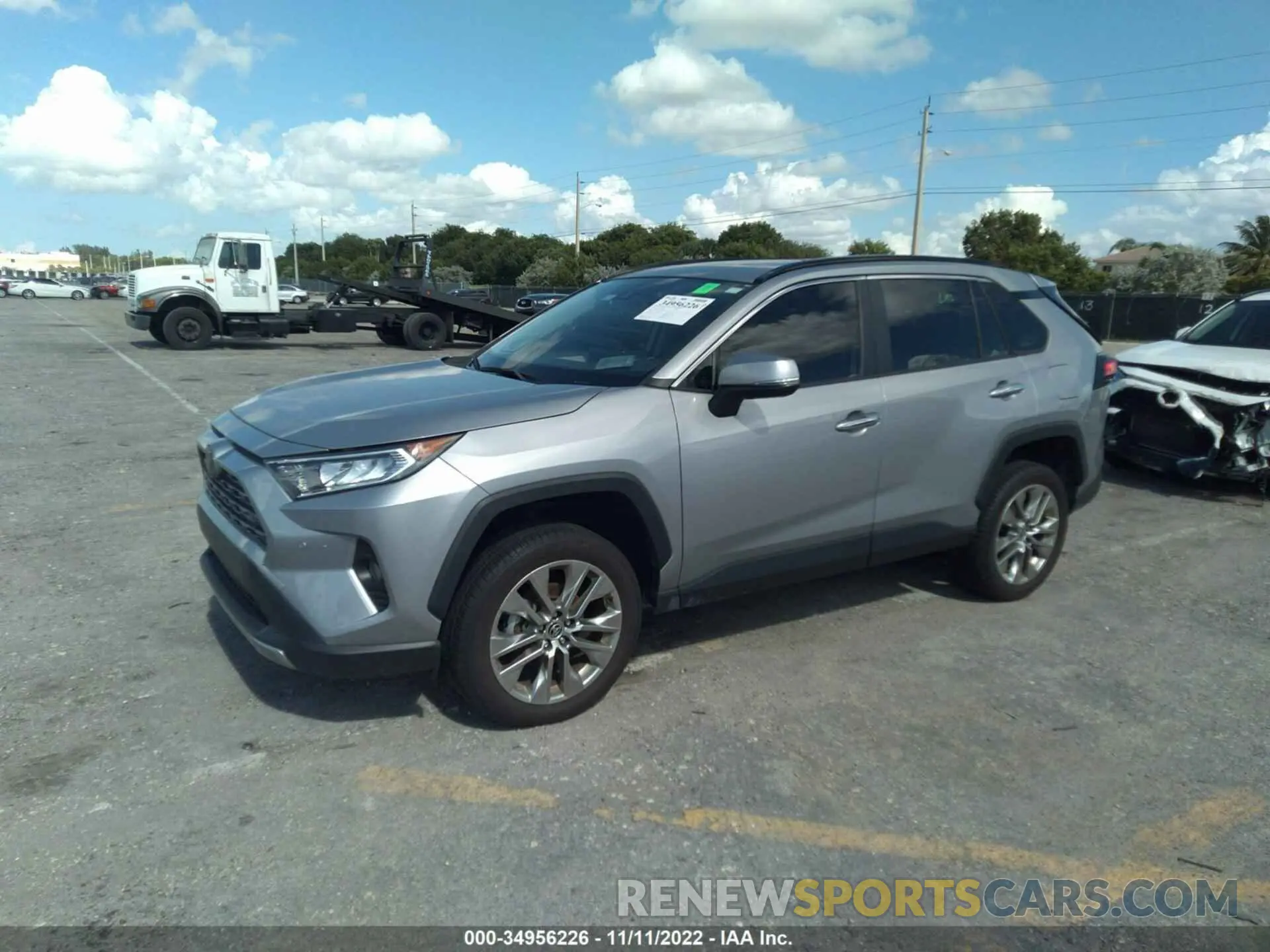 2 Фотография поврежденного автомобиля JTMY1RFVXLD054653 TOYOTA RAV4 2020
