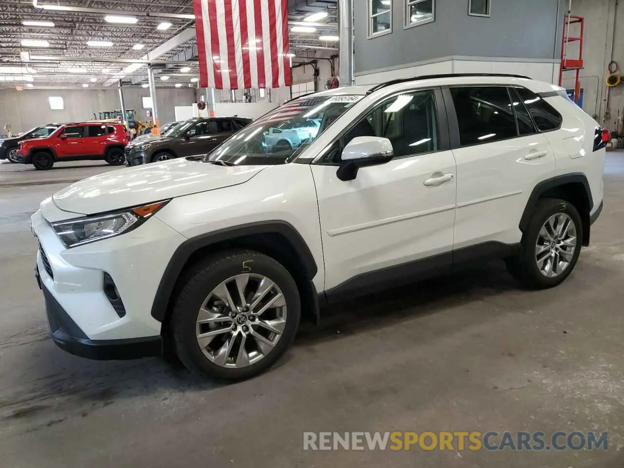1 Фотография поврежденного автомобиля 2T3A1RFV0MW176279 TOYOTA RAV4 2021