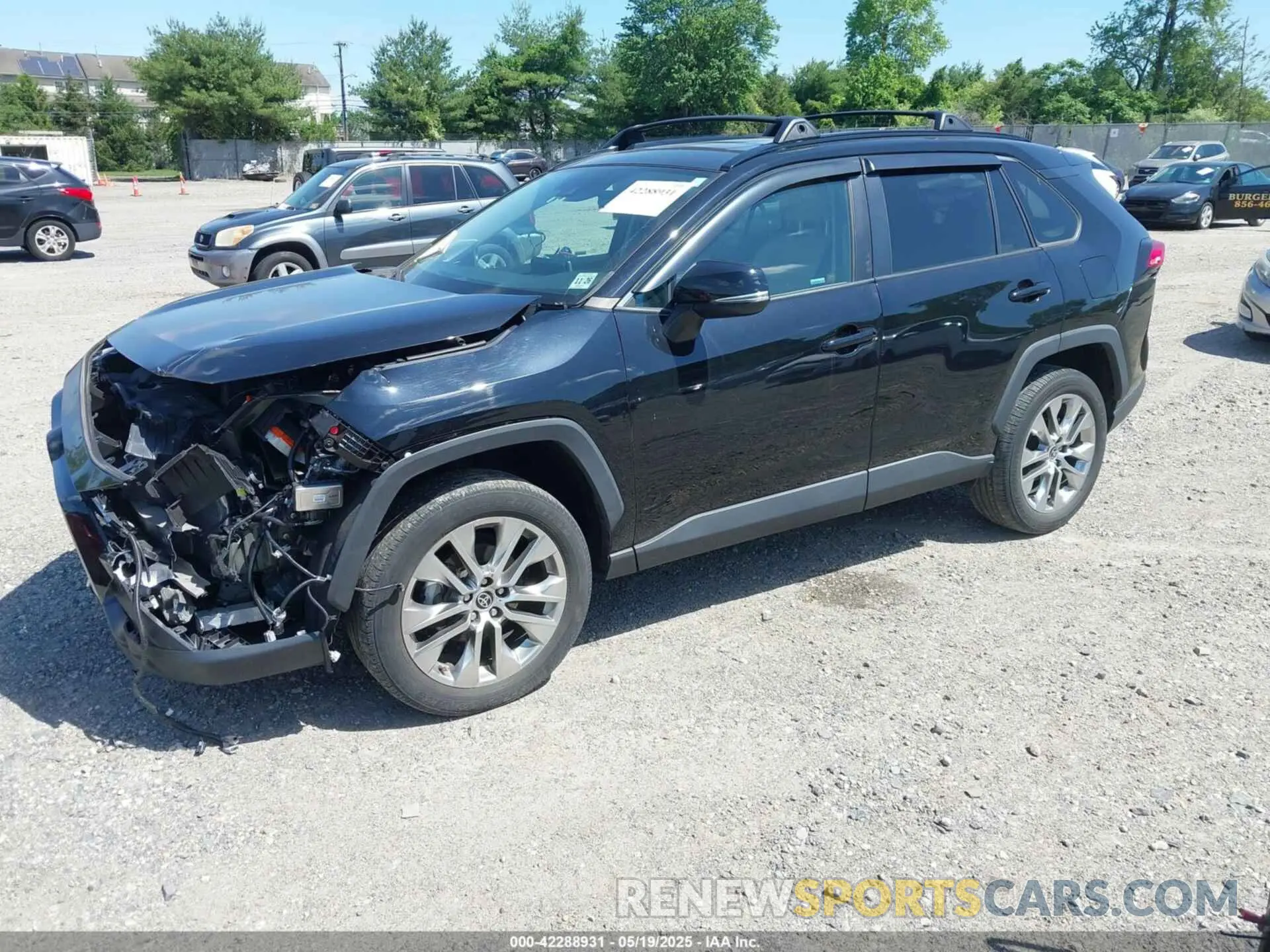 2 Photograph of a damaged car 2T3A1RFV1MC247524 TOYOTA RAV4 2021