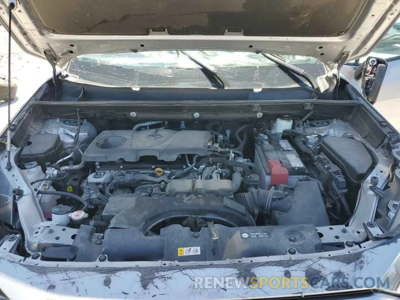 12 Фотография поврежденного автомобиля 2T3A1RFV1MC252352 TOYOTA RAV4 2021