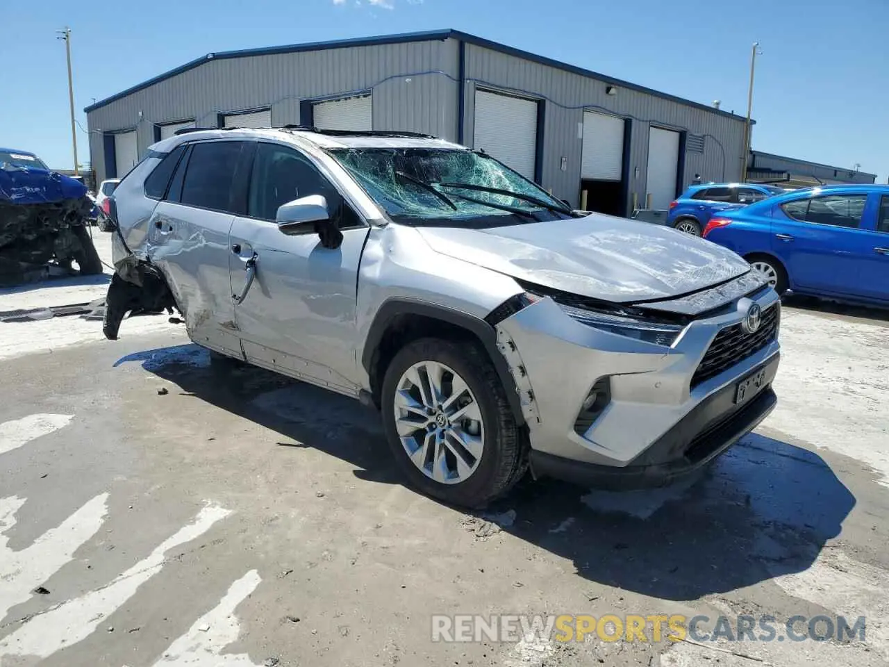 4 Фотография поврежденного автомобиля 2T3A1RFV1MC252352 TOYOTA RAV4 2021