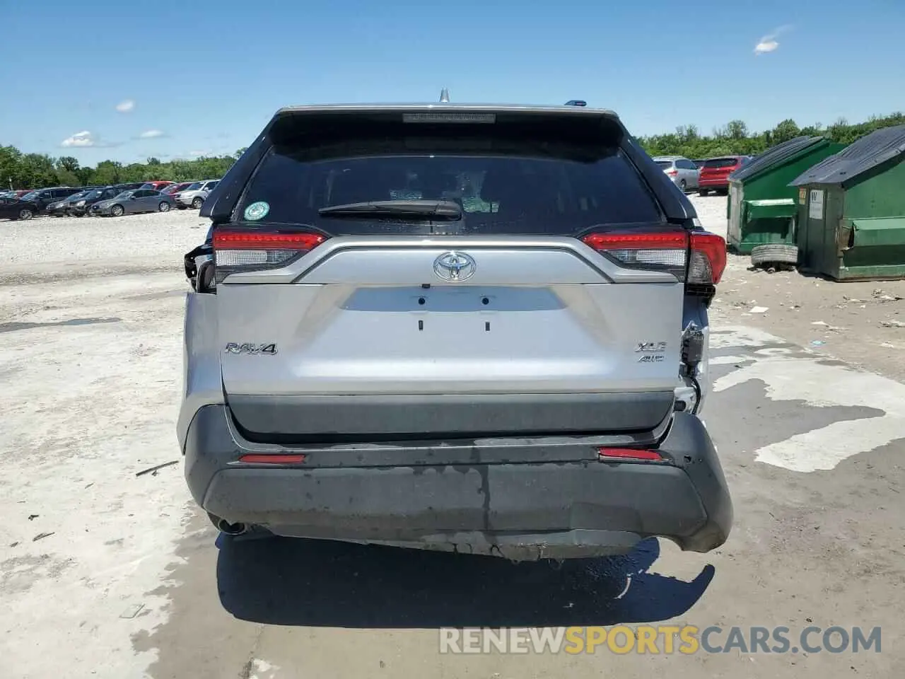6 Фотография поврежденного автомобиля 2T3A1RFV1MC252352 TOYOTA RAV4 2021