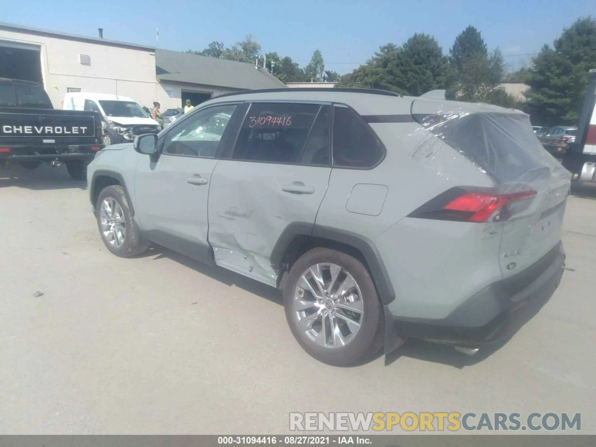 3 Photograph of a damaged car 2T3A1RFV1MW190918 TOYOTA RAV4 2021