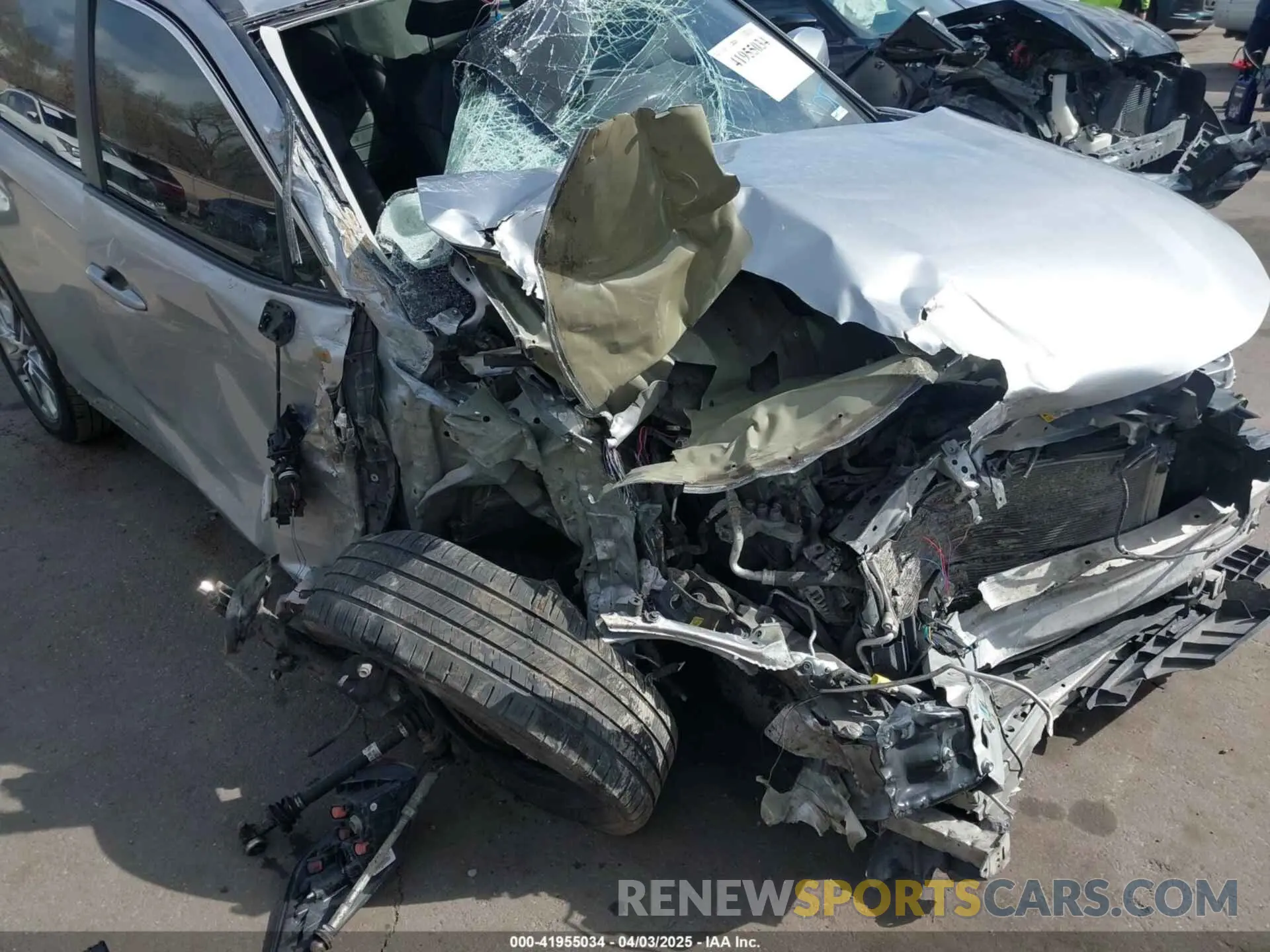 6 Photograph of a damaged car 2T3A1RFV2MC155712 TOYOTA RAV4 2021
