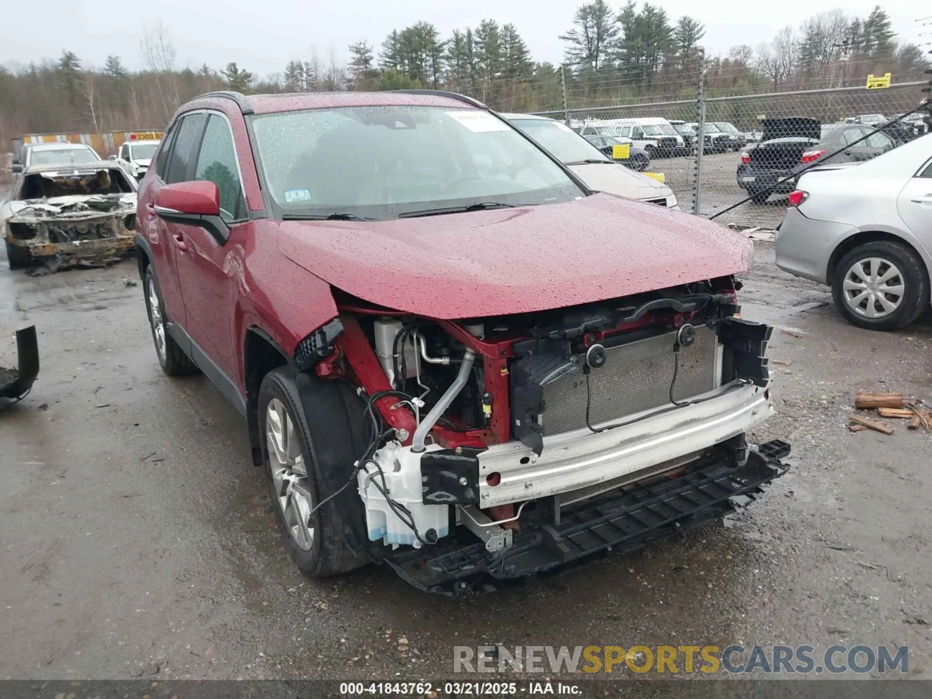 6 Photograph of a damaged car 2T3A1RFV2MW224803 TOYOTA RAV4 2021