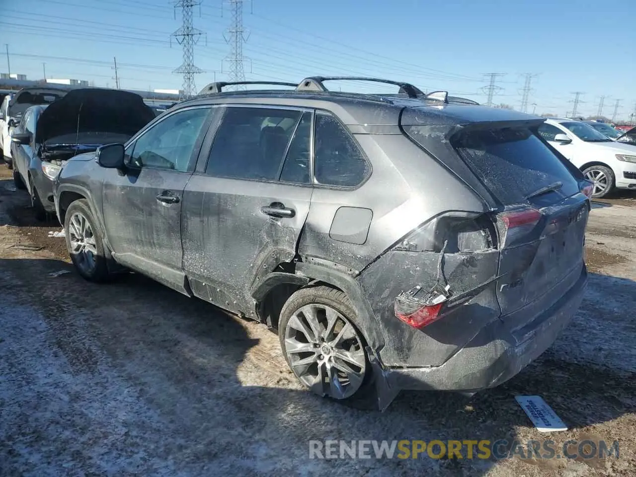 2 Photograph of a damaged car 2T3A1RFV2MW228513 TOYOTA RAV4 2021