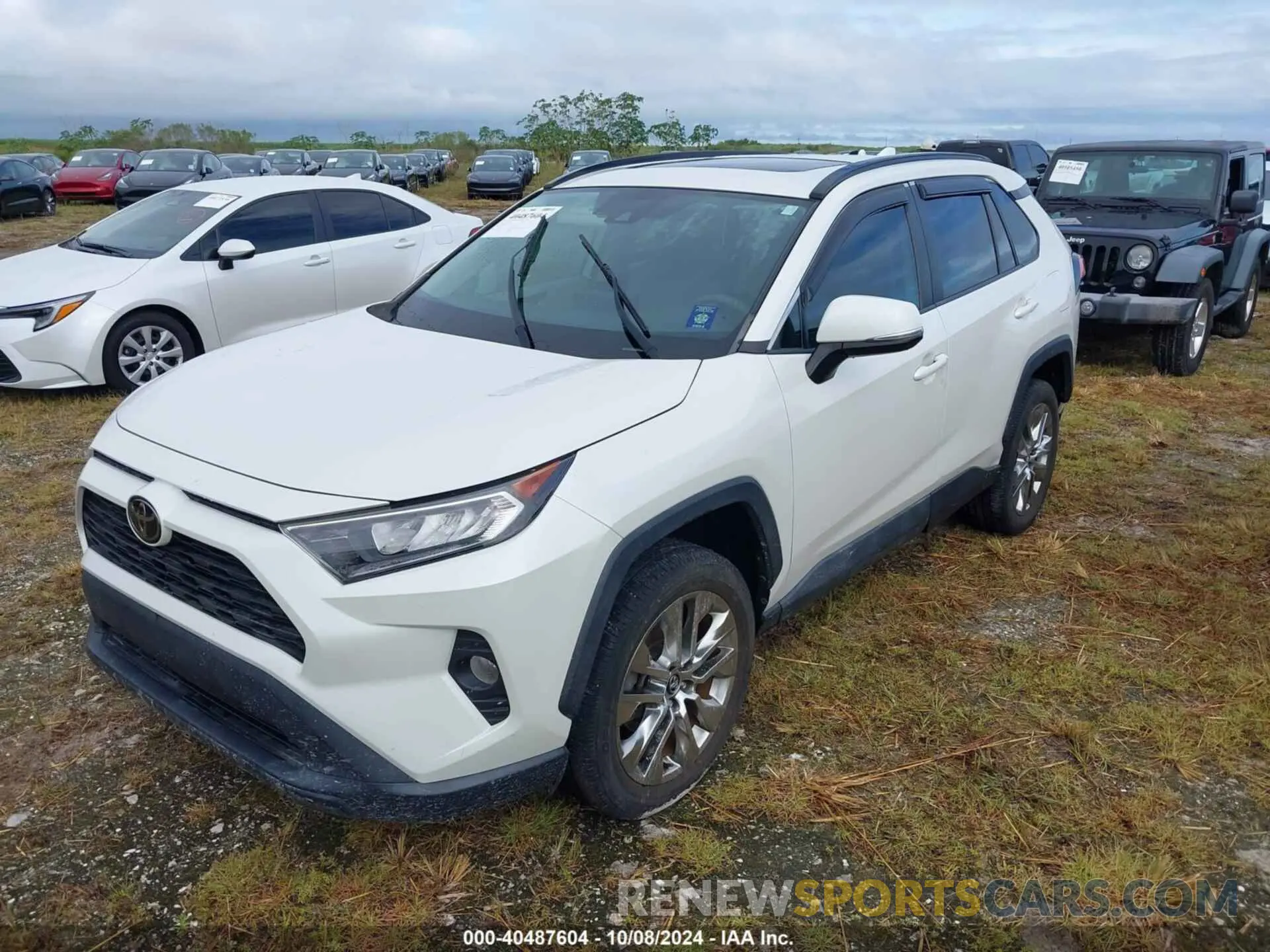 2 Photograph of a damaged car 2T3A1RFV3MW152817 TOYOTA RAV4 2021