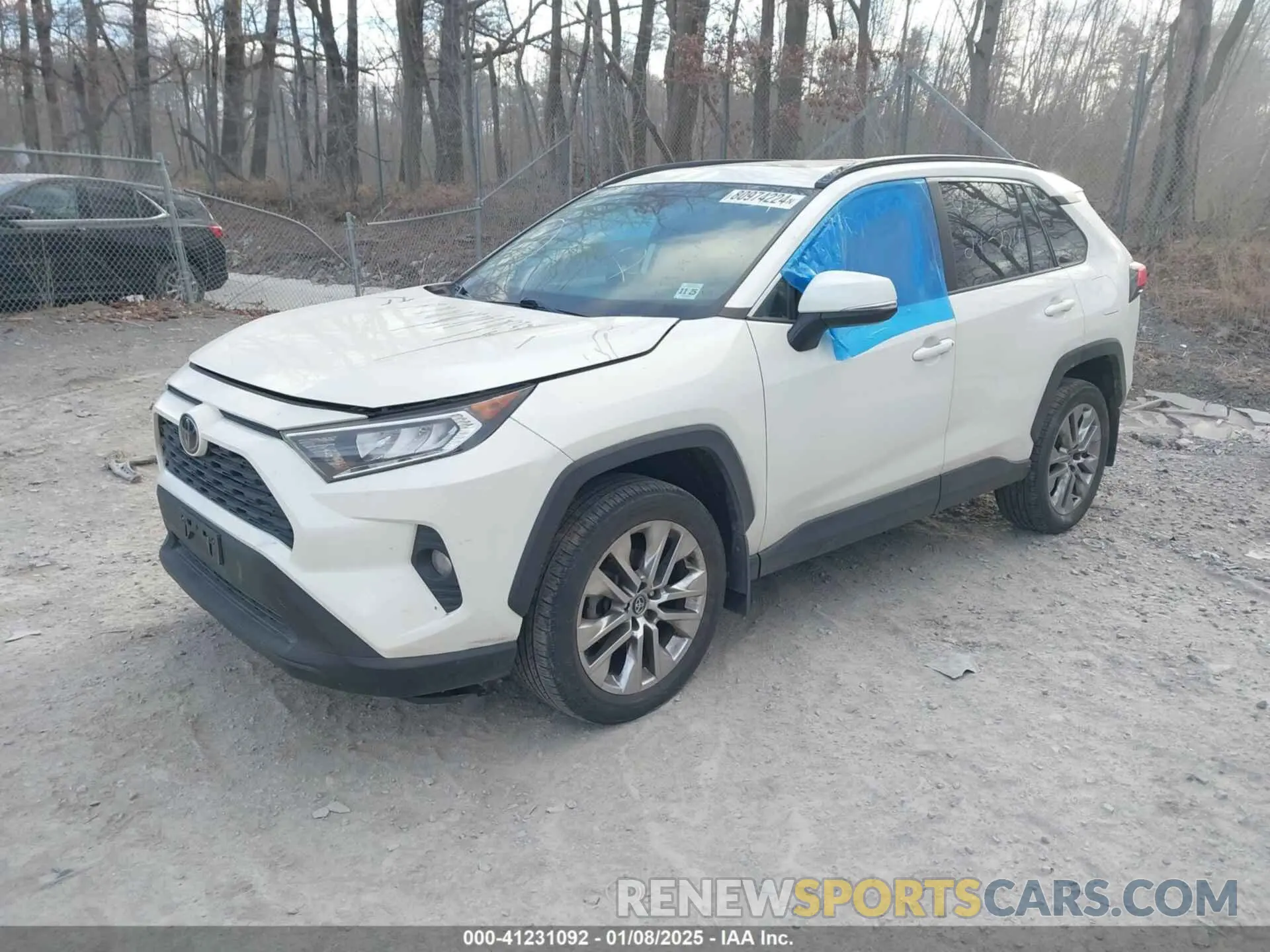 2 Photograph of a damaged car 2T3A1RFV3MW153269 TOYOTA RAV4 2021