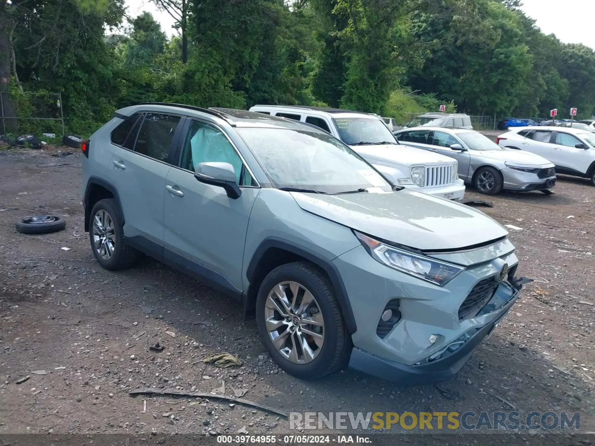 1 Фотография поврежденного автомобиля 2T3A1RFV3MW204995 TOYOTA RAV4 2021