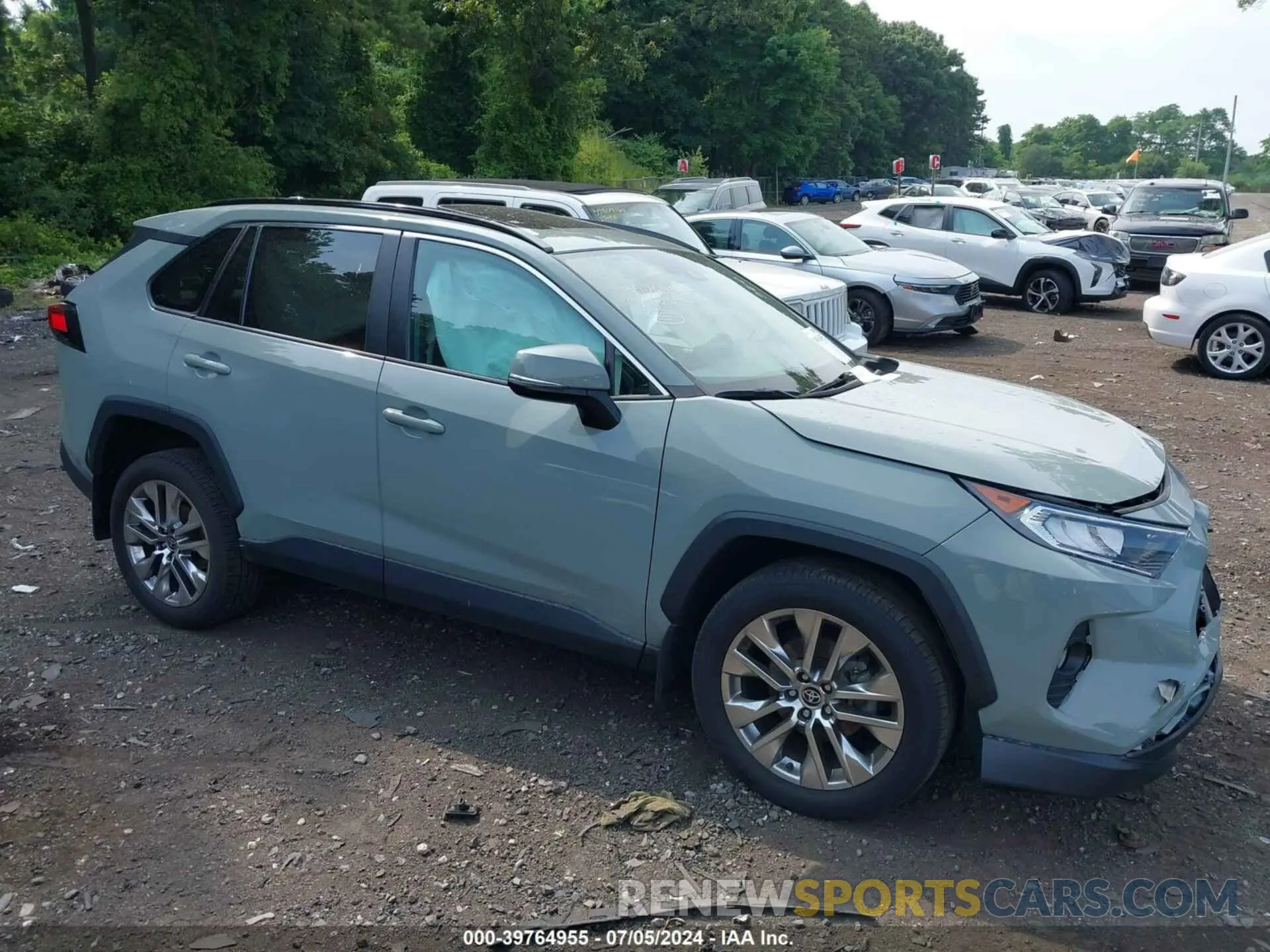 12 Фотография поврежденного автомобиля 2T3A1RFV3MW204995 TOYOTA RAV4 2021