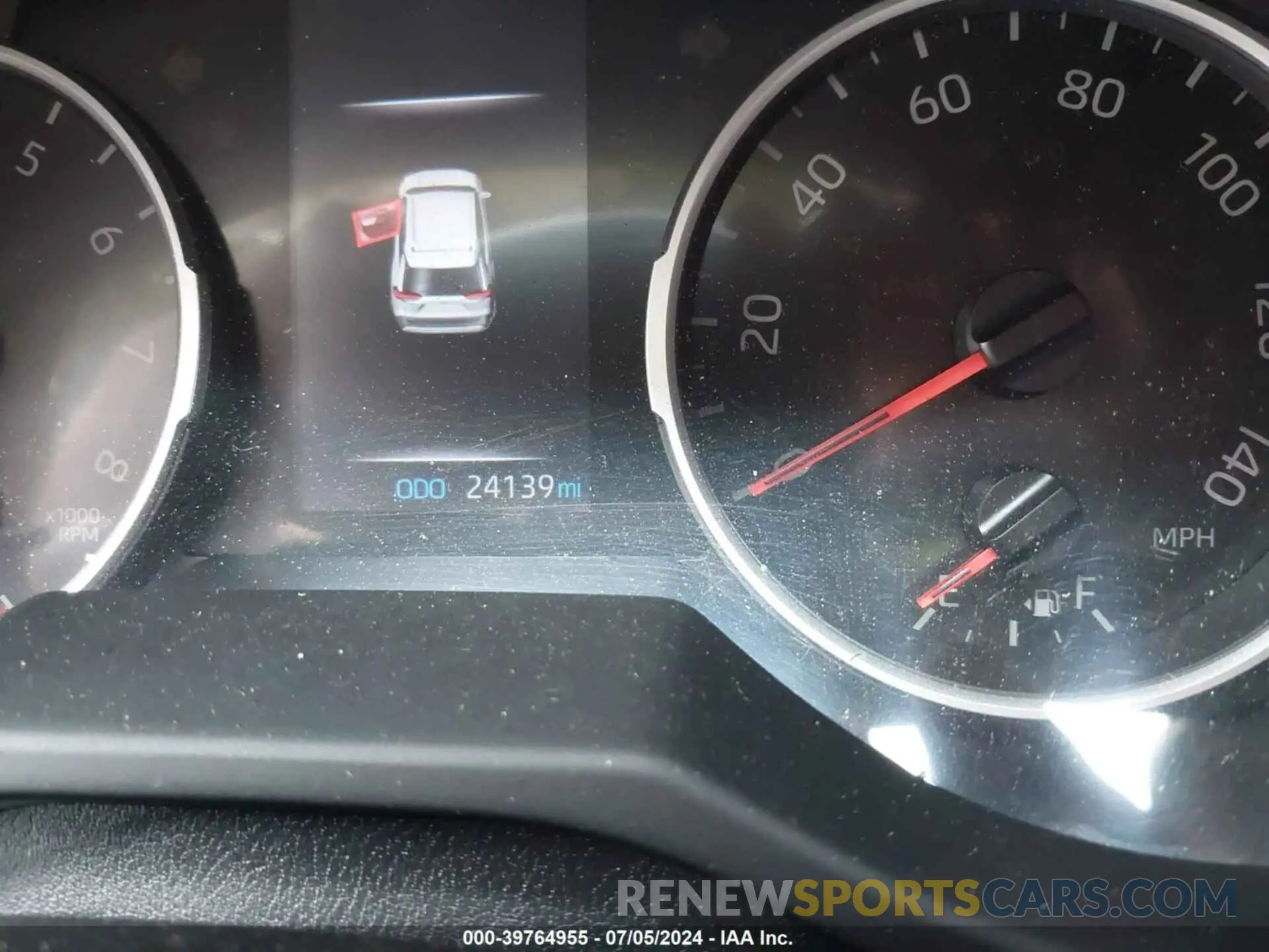 7 Фотография поврежденного автомобиля 2T3A1RFV3MW204995 TOYOTA RAV4 2021