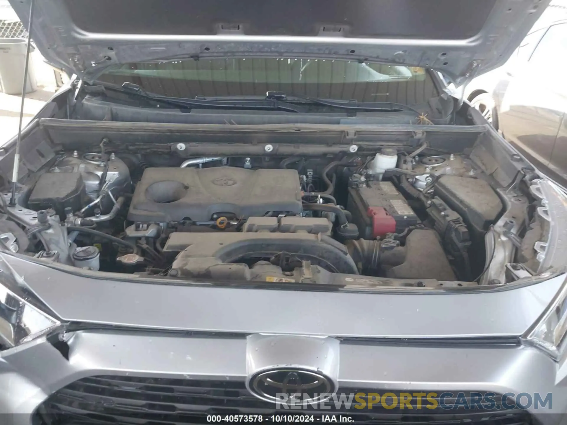 10 Фотография поврежденного автомобиля 2T3A1RFV4MC184645 TOYOTA RAV4 2021