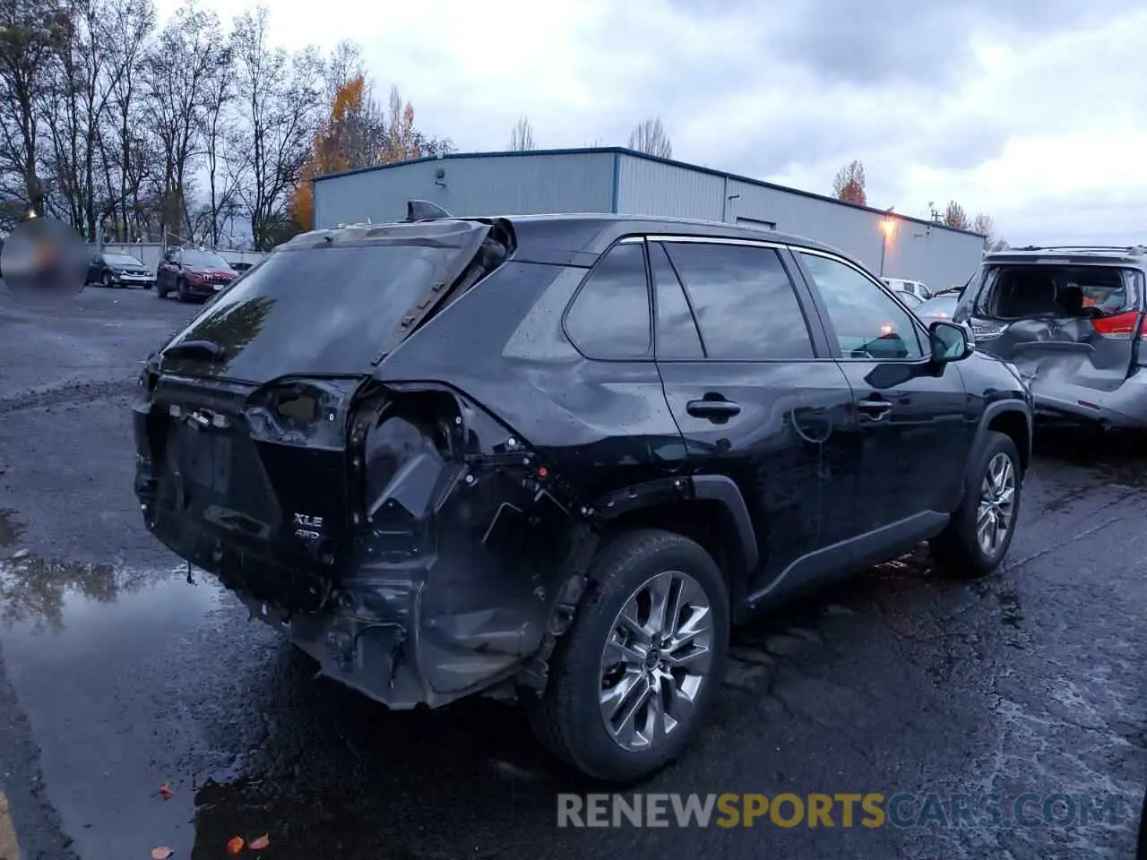 3 Photograph of a damaged car 2T3A1RFV4MC227820 TOYOTA RAV4 2021