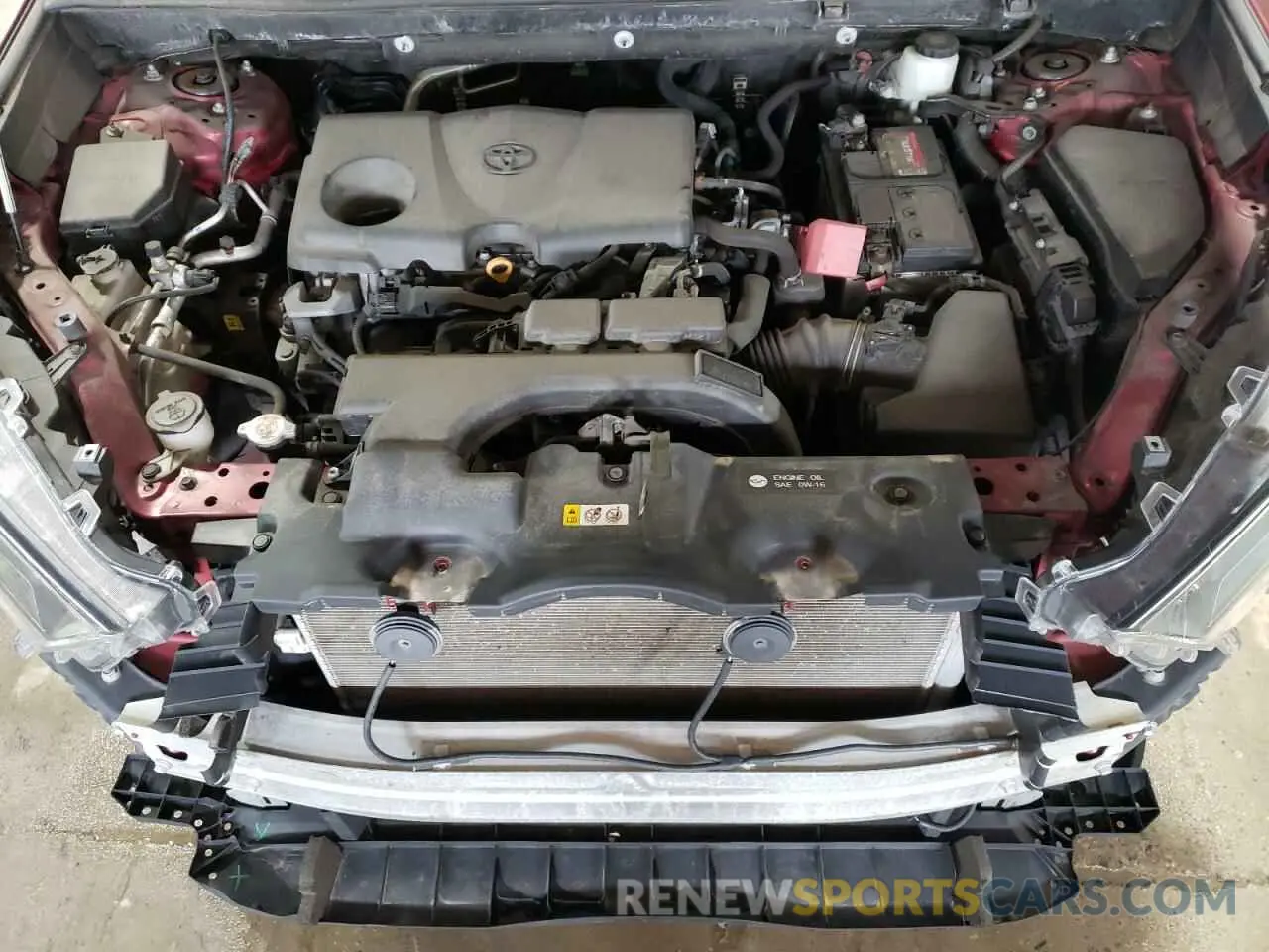 12 Photograph of a damaged car 2T3A1RFV4MW204813 TOYOTA RAV4 2021