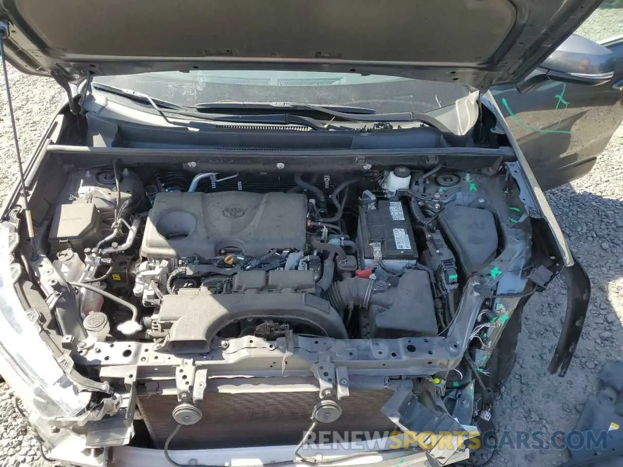 12 Фотография поврежденного автомобиля 2T3A1RFV6MC237247 TOYOTA RAV4 2021