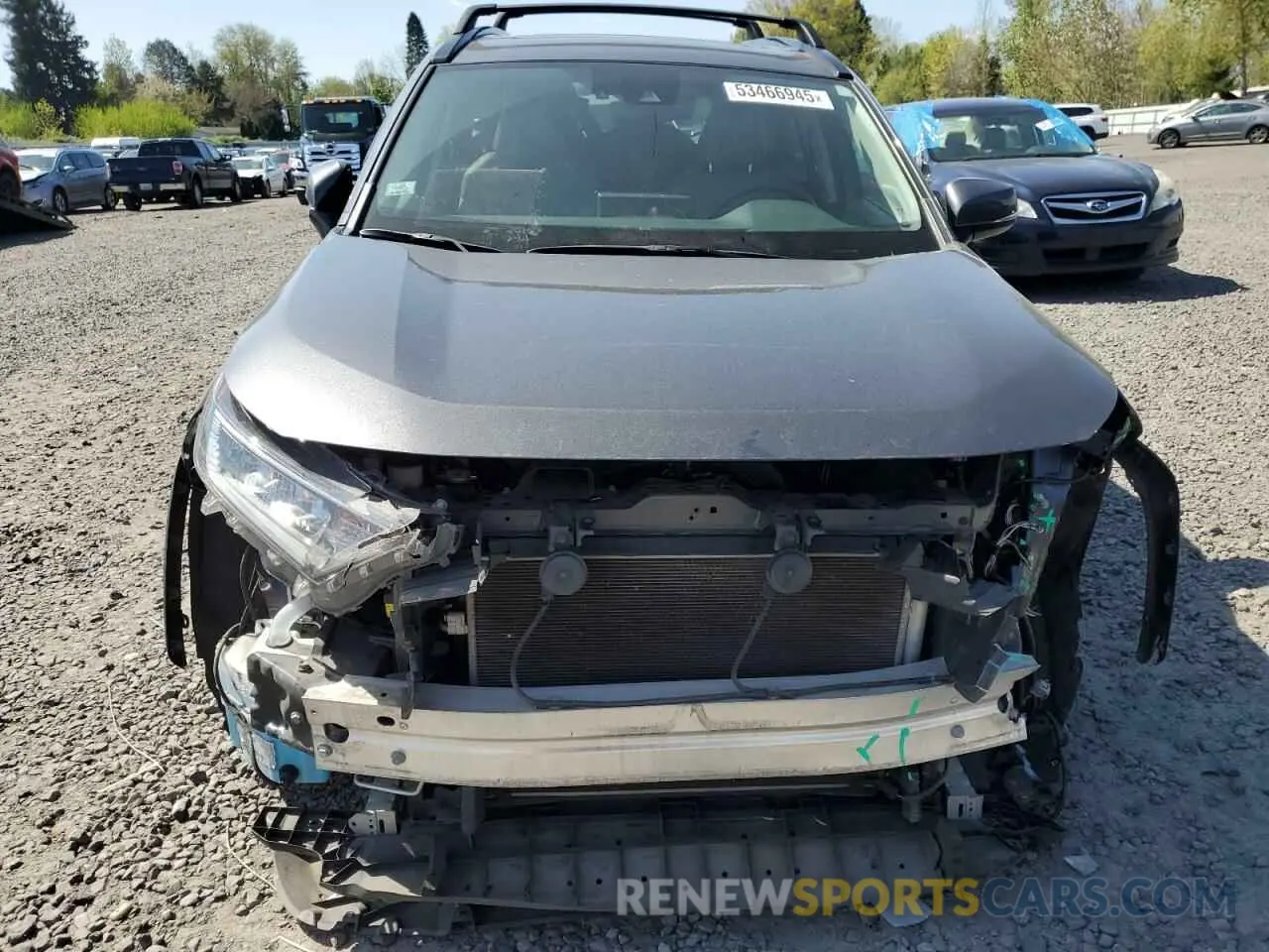 5 Фотография поврежденного автомобиля 2T3A1RFV6MC237247 TOYOTA RAV4 2021