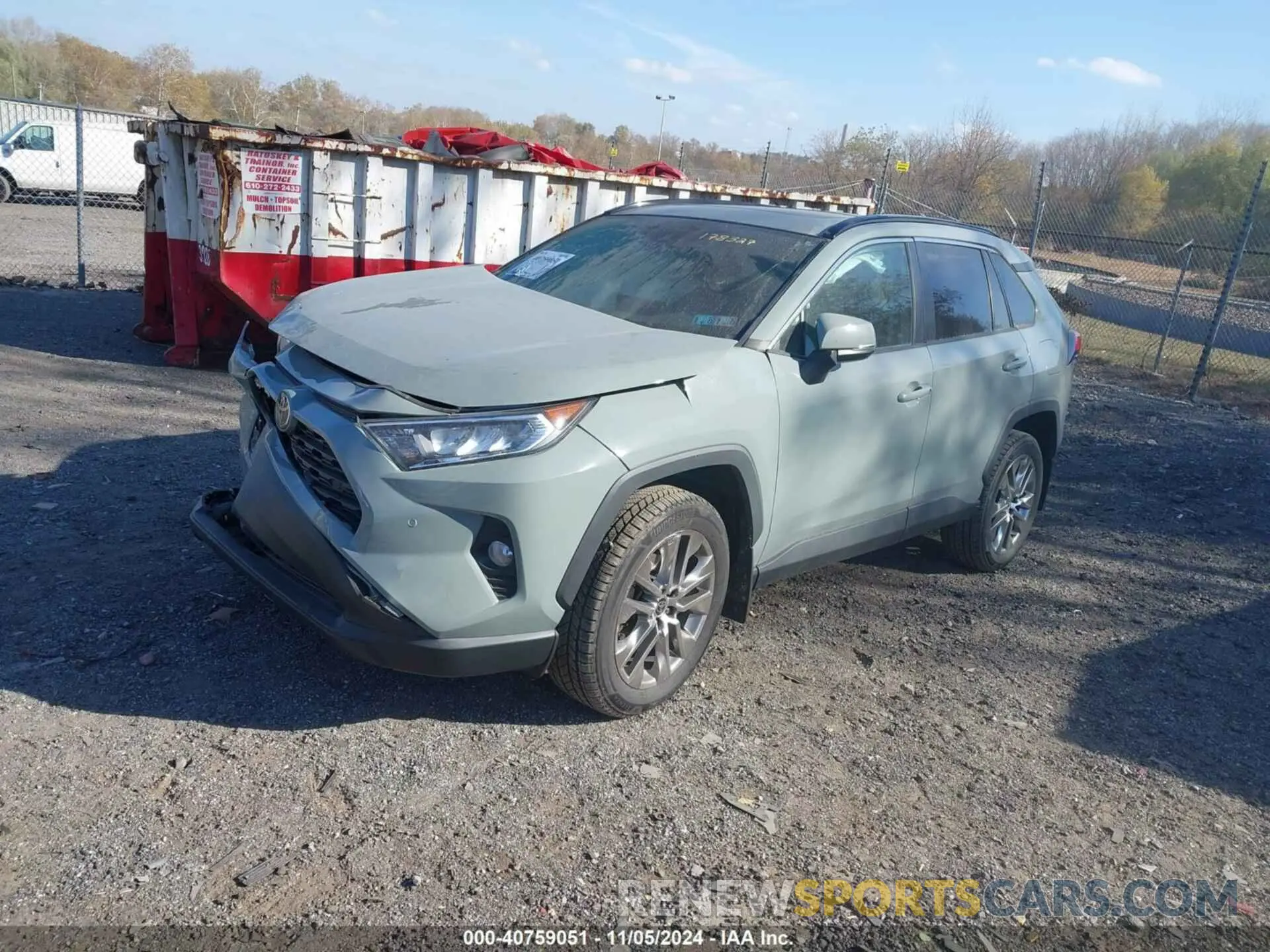 2 Photograph of a damaged car 2T3A1RFV6MW178327 TOYOTA RAV4 2021