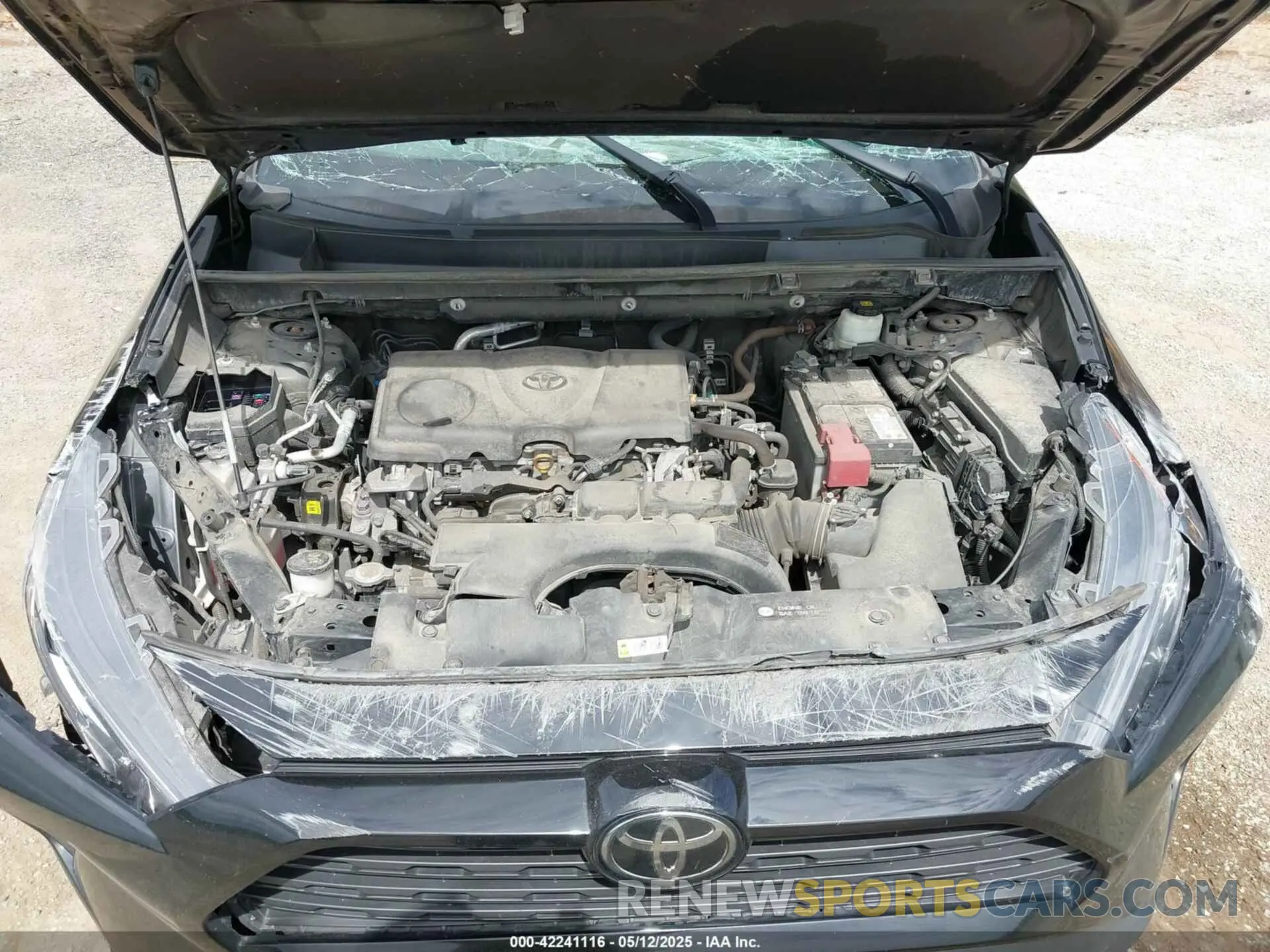 10 Фотография поврежденного автомобиля 2T3A1RFV7MC145340 TOYOTA RAV4 2021