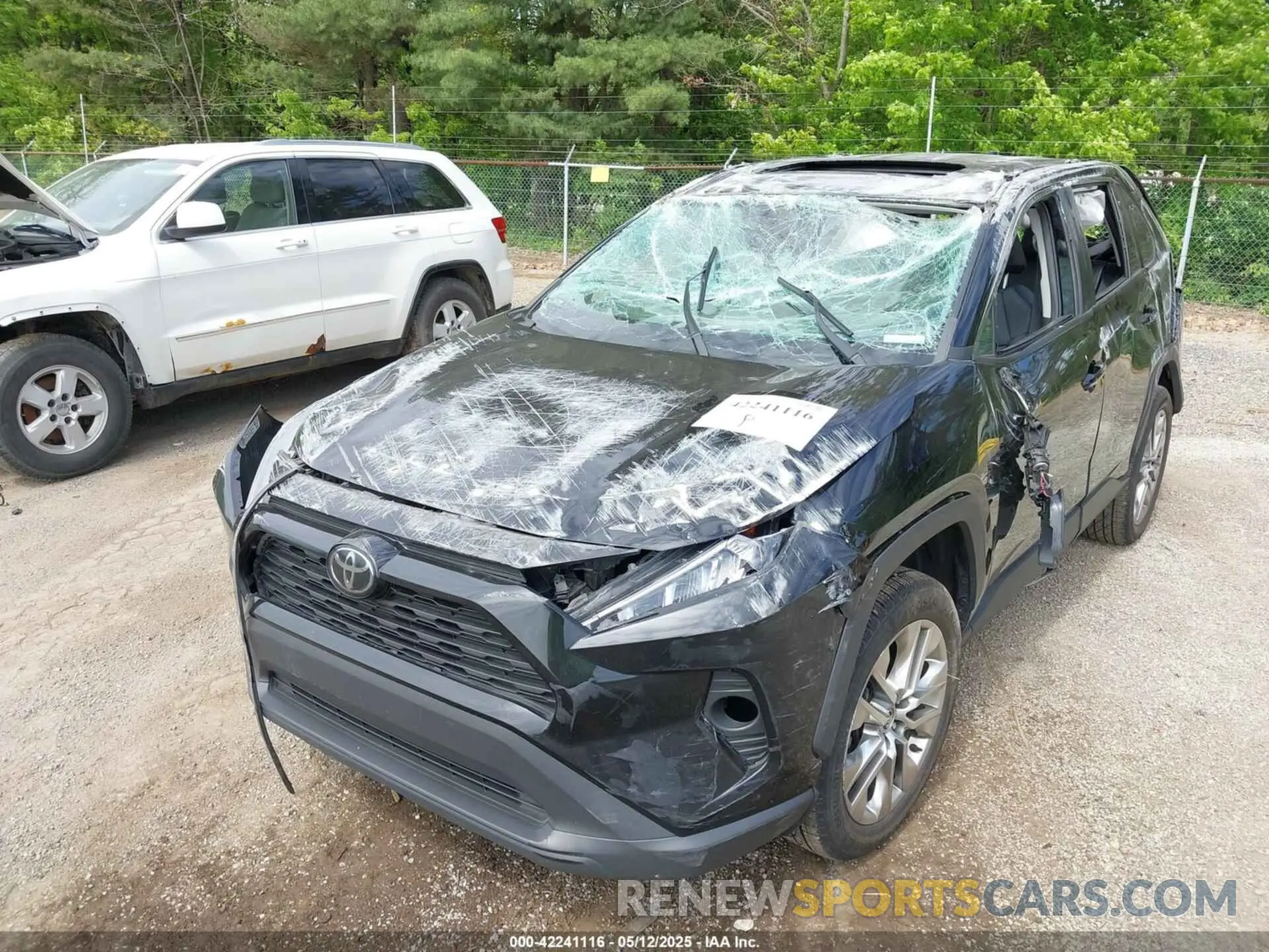 6 Фотография поврежденного автомобиля 2T3A1RFV7MC145340 TOYOTA RAV4 2021