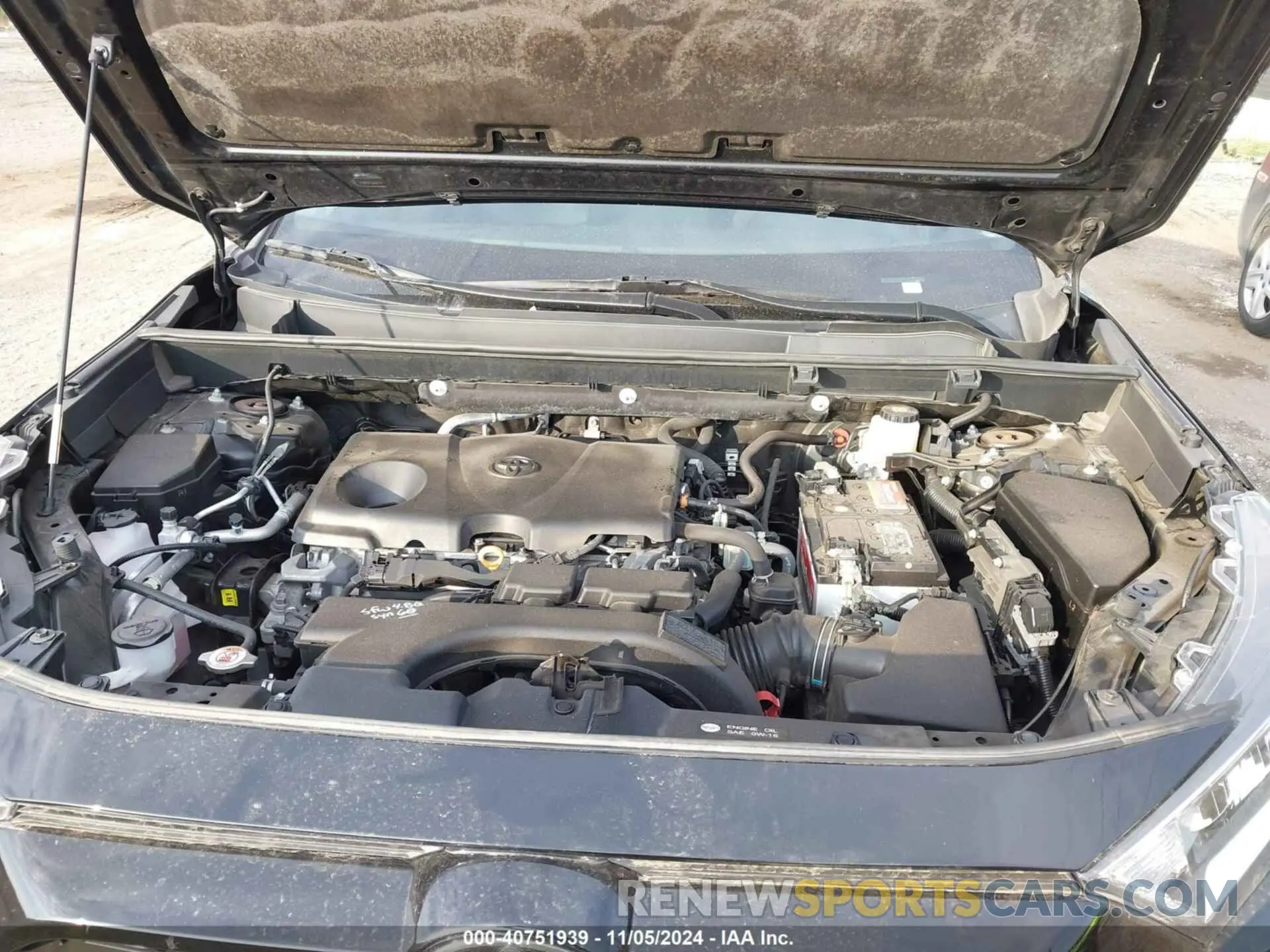10 Фотография поврежденного автомобиля 2T3A1RFV7MC155429 TOYOTA RAV4 2021